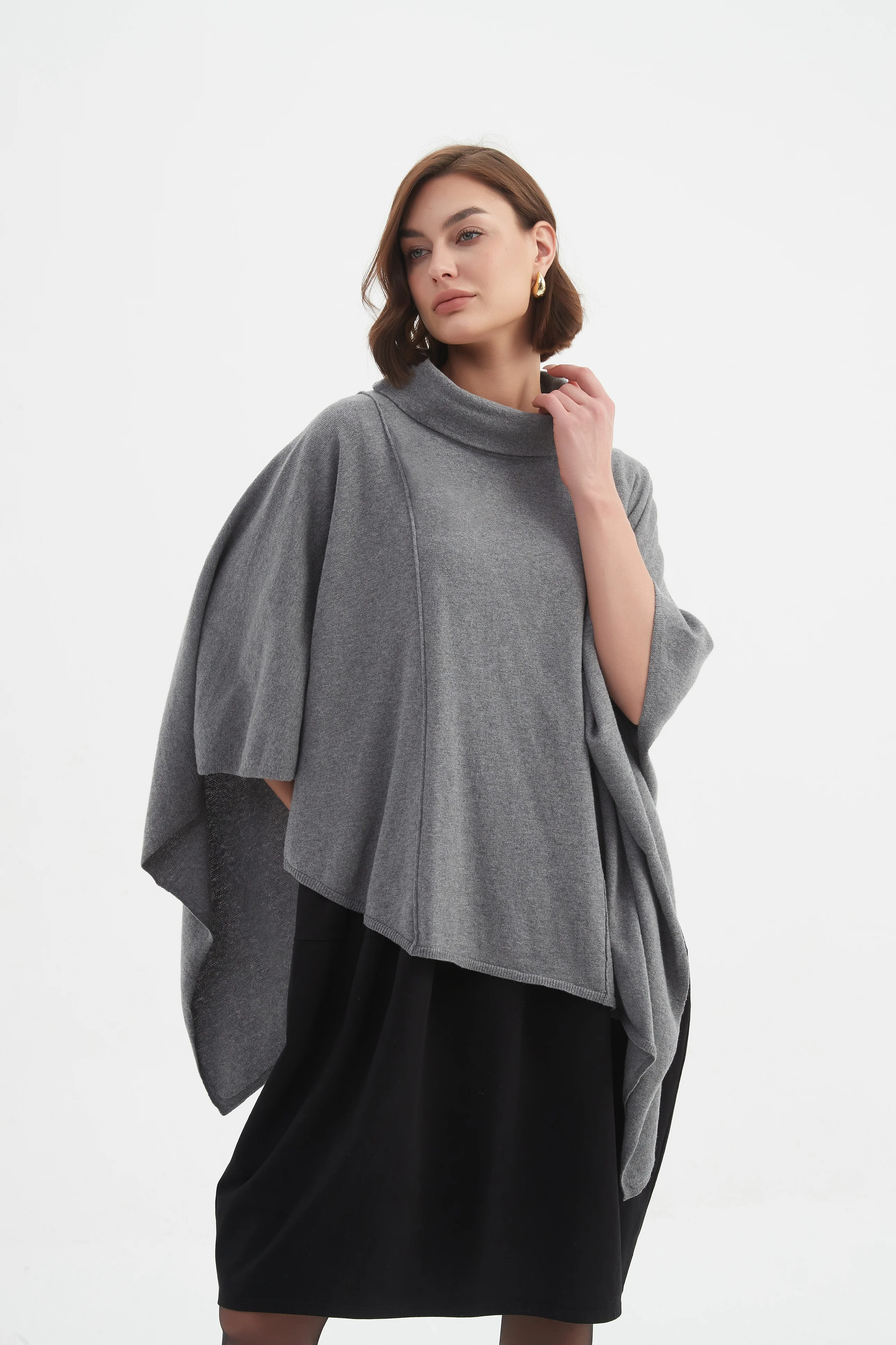 ASYMMETRIC PONCHO - Image 9