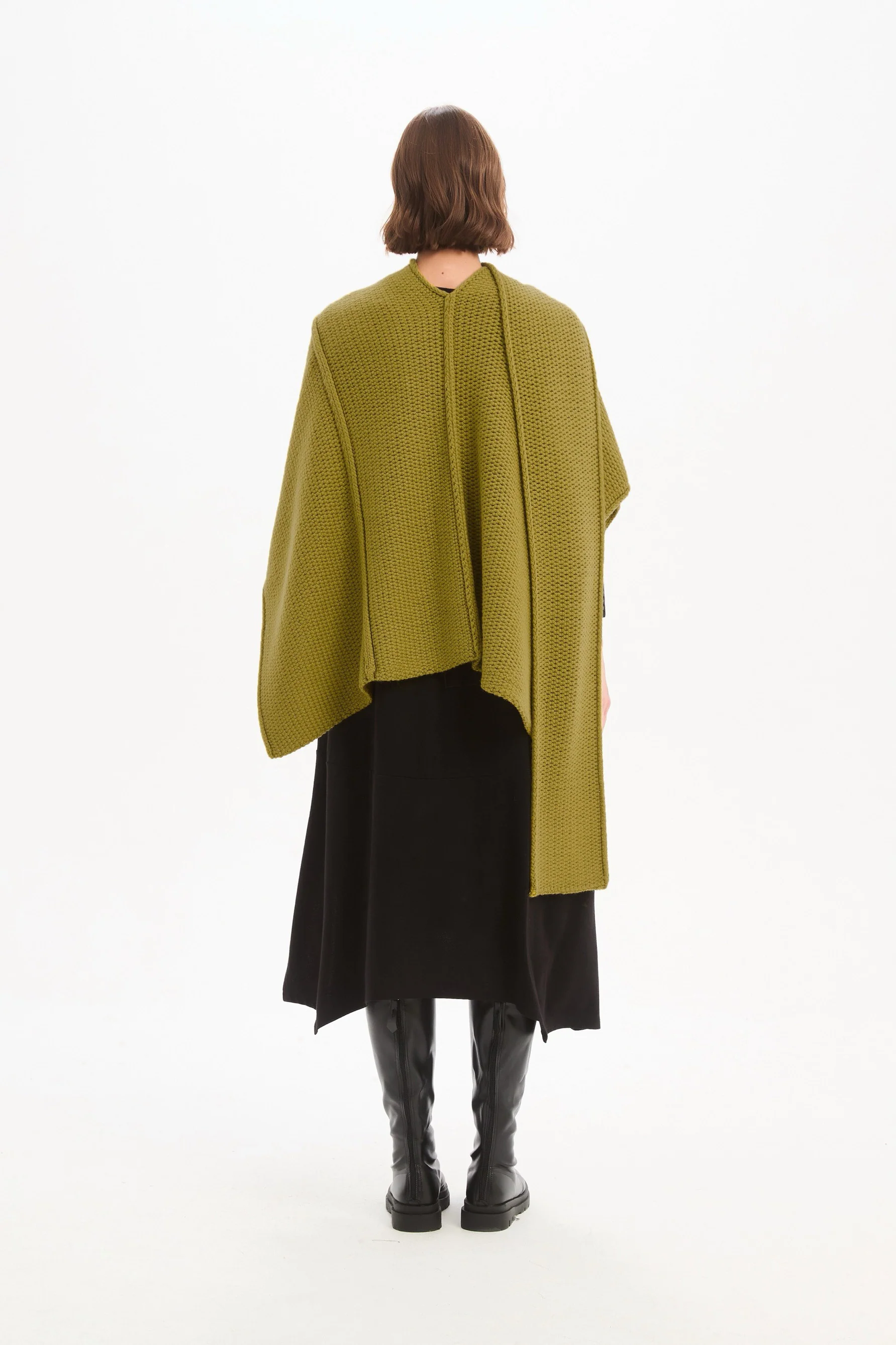 ASYMMETRIC WRAP KNIT - Image 5