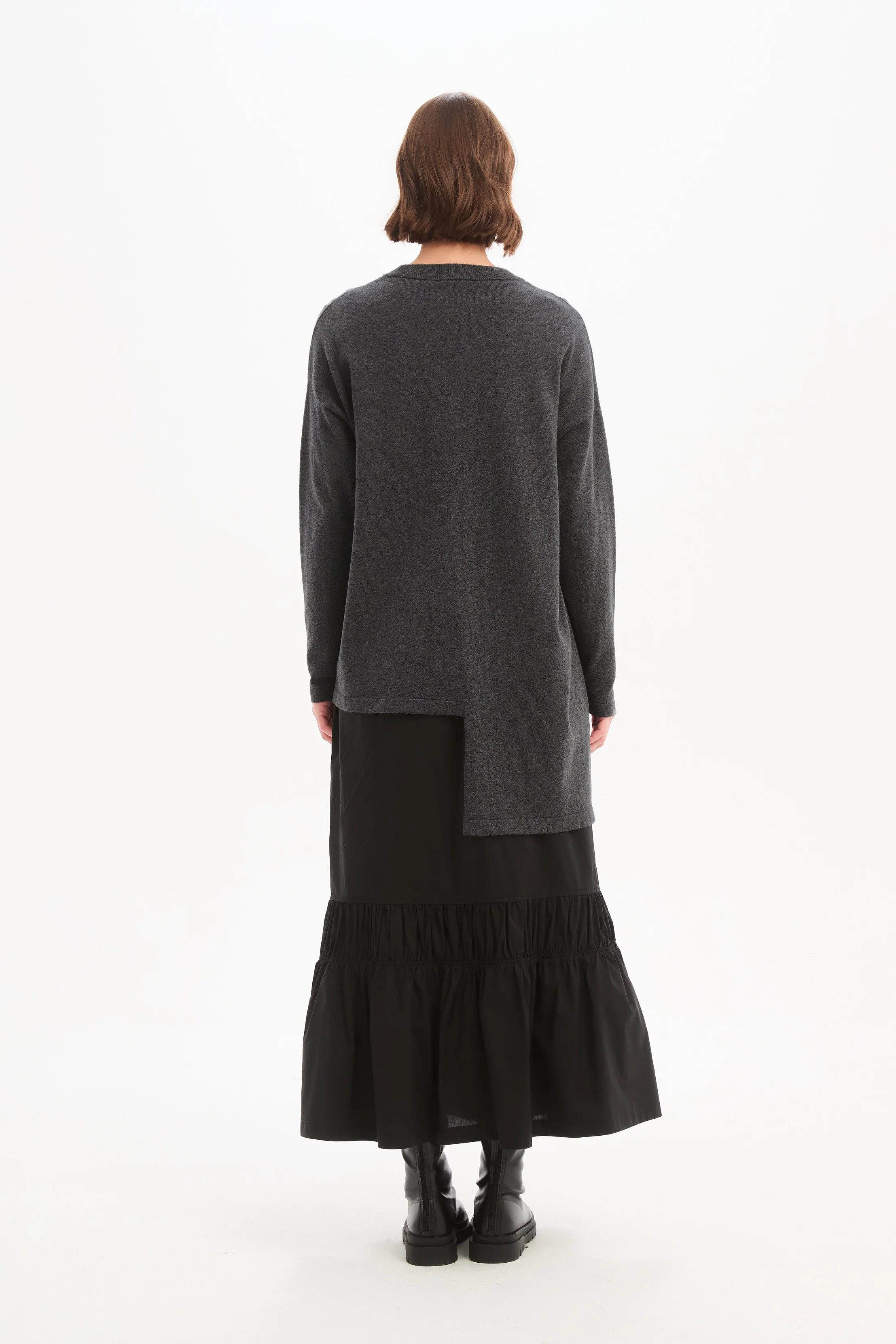 ASYMMETRIC ZIP DETAIL KNIT - Image 10