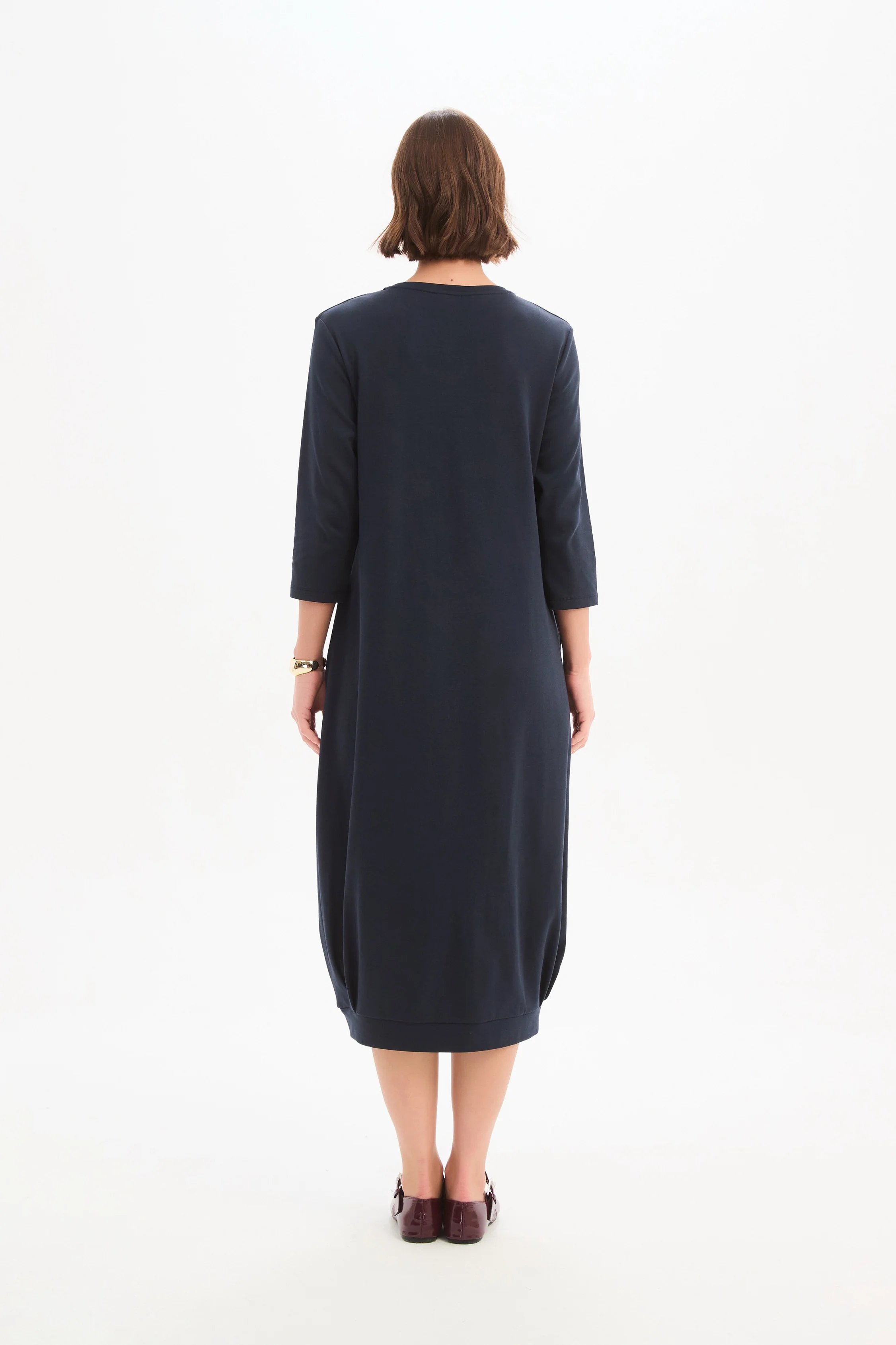 BANDED HEM JERSEY DRESS - Image 5