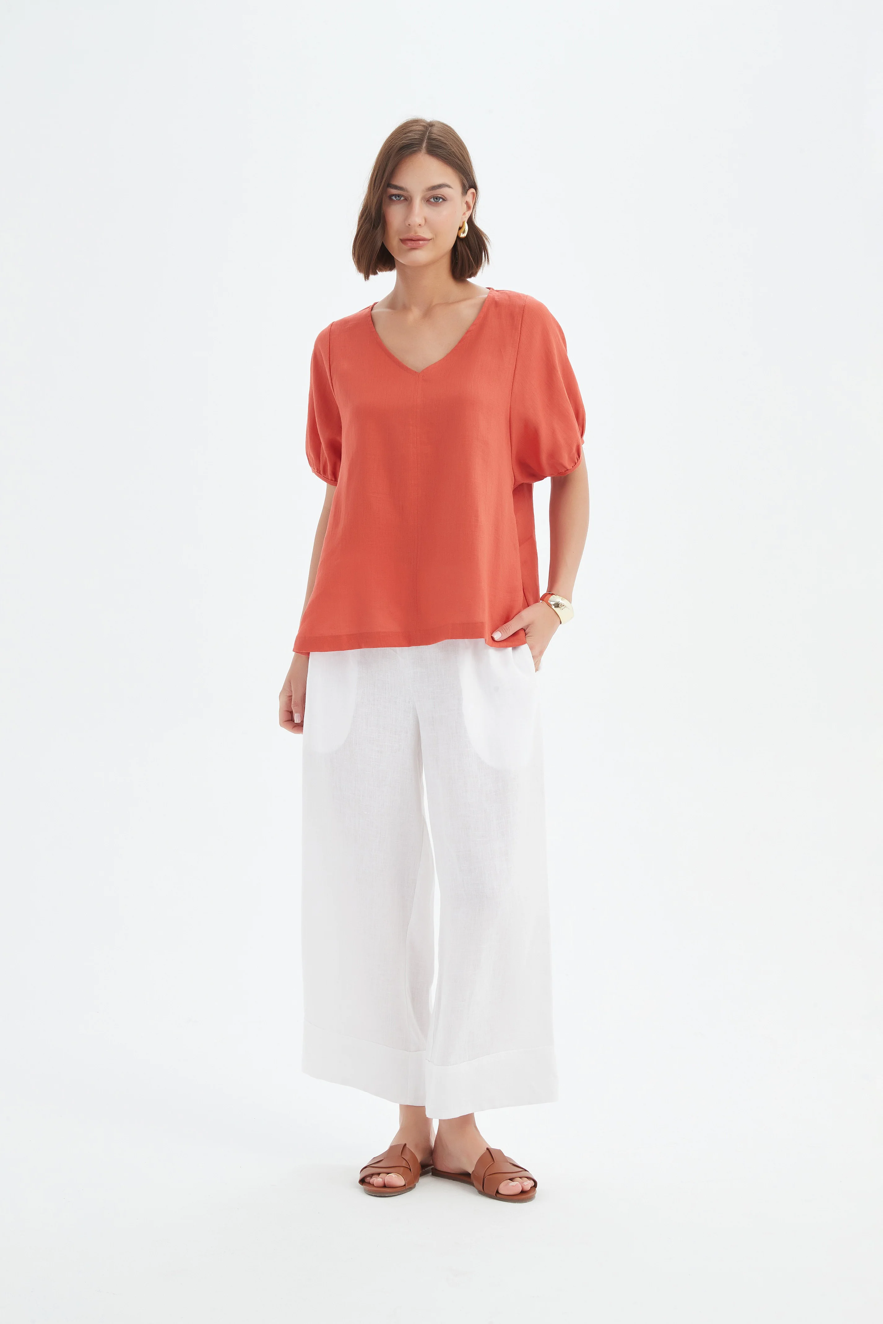 BISHOP SLEEVE TOP - Image 34