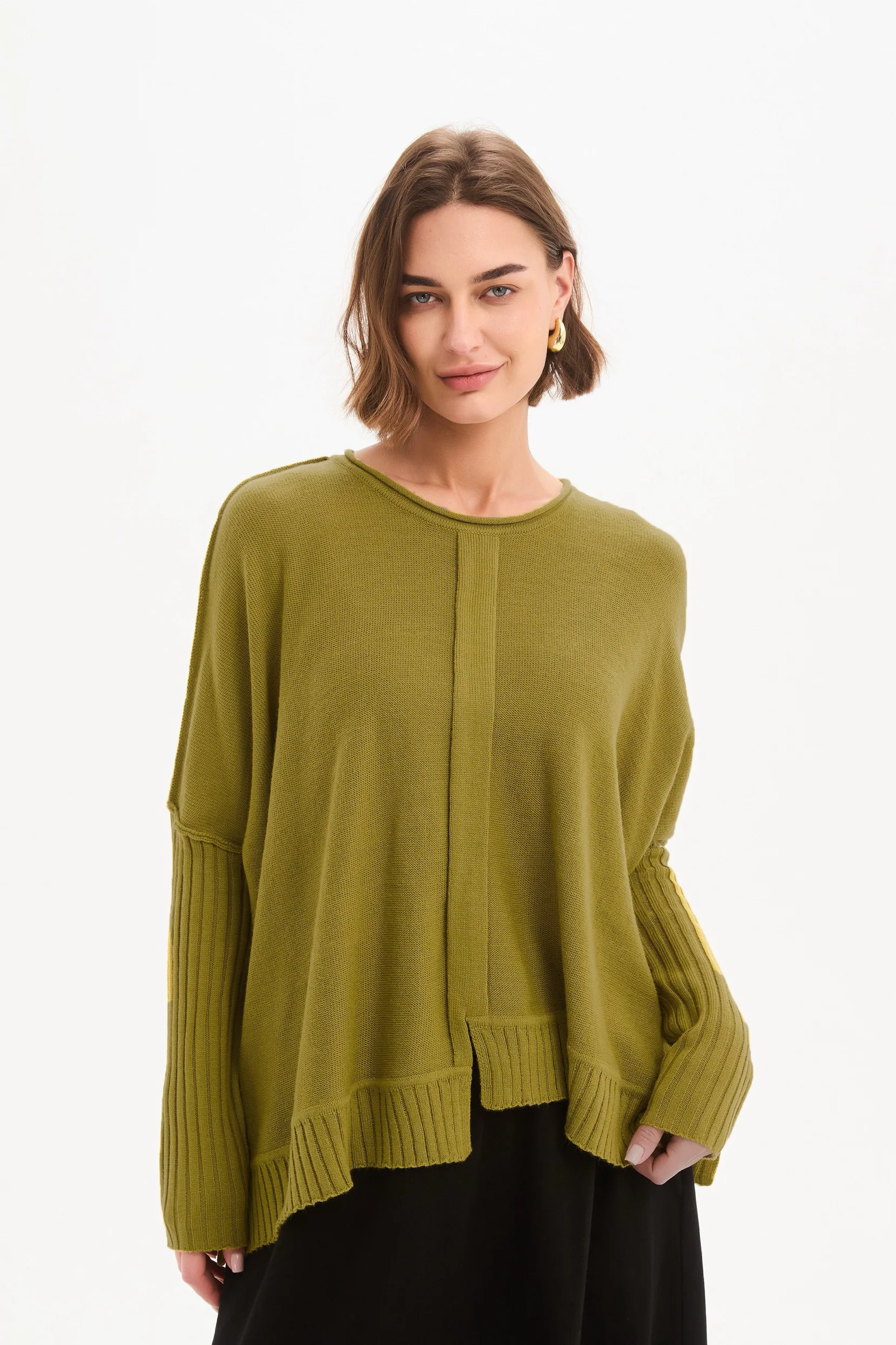 BOXY RIB SLEEVE KNIT - Image 10