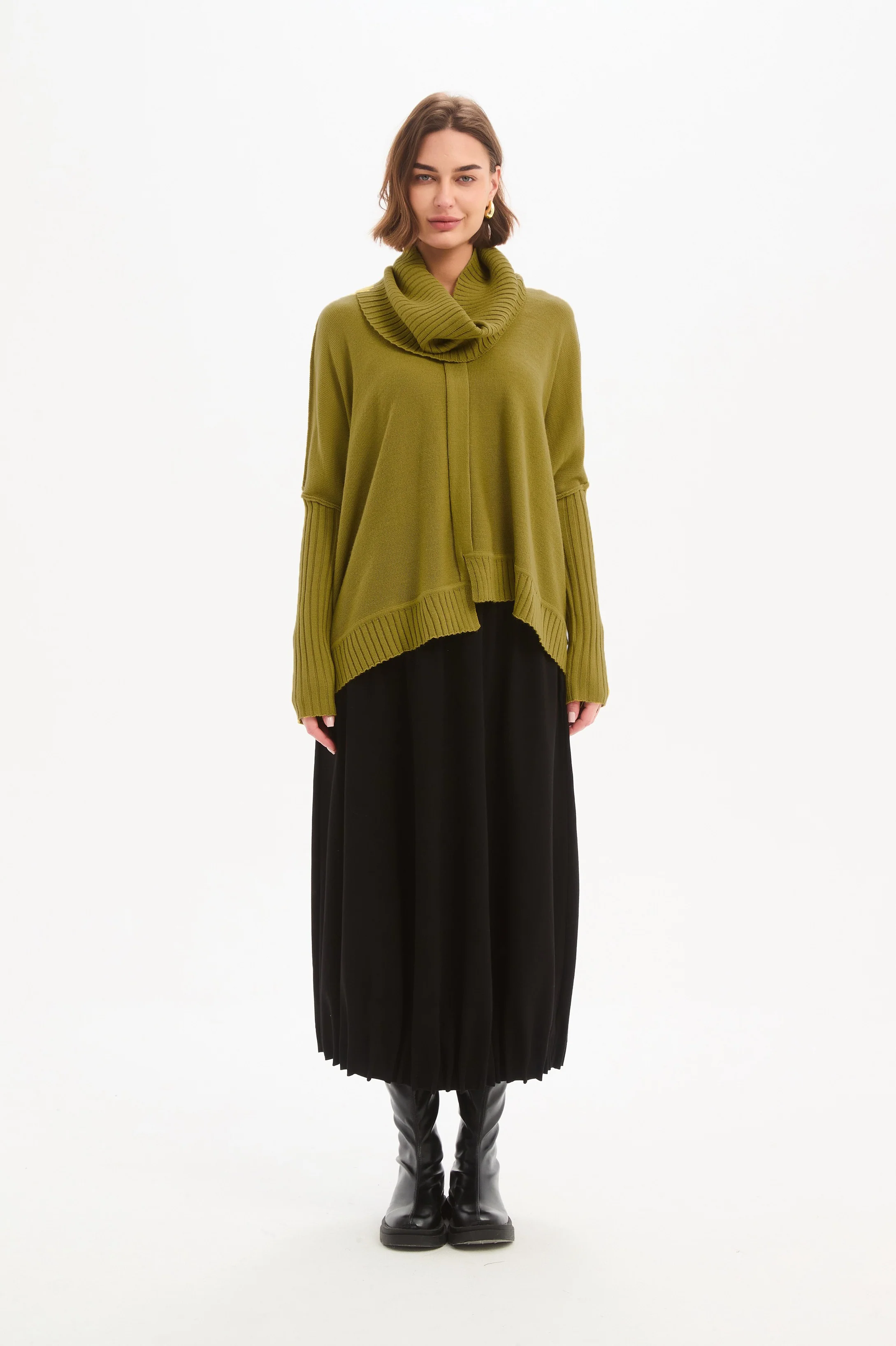 BOXY RIB SLEEVE KNIT - Image 12