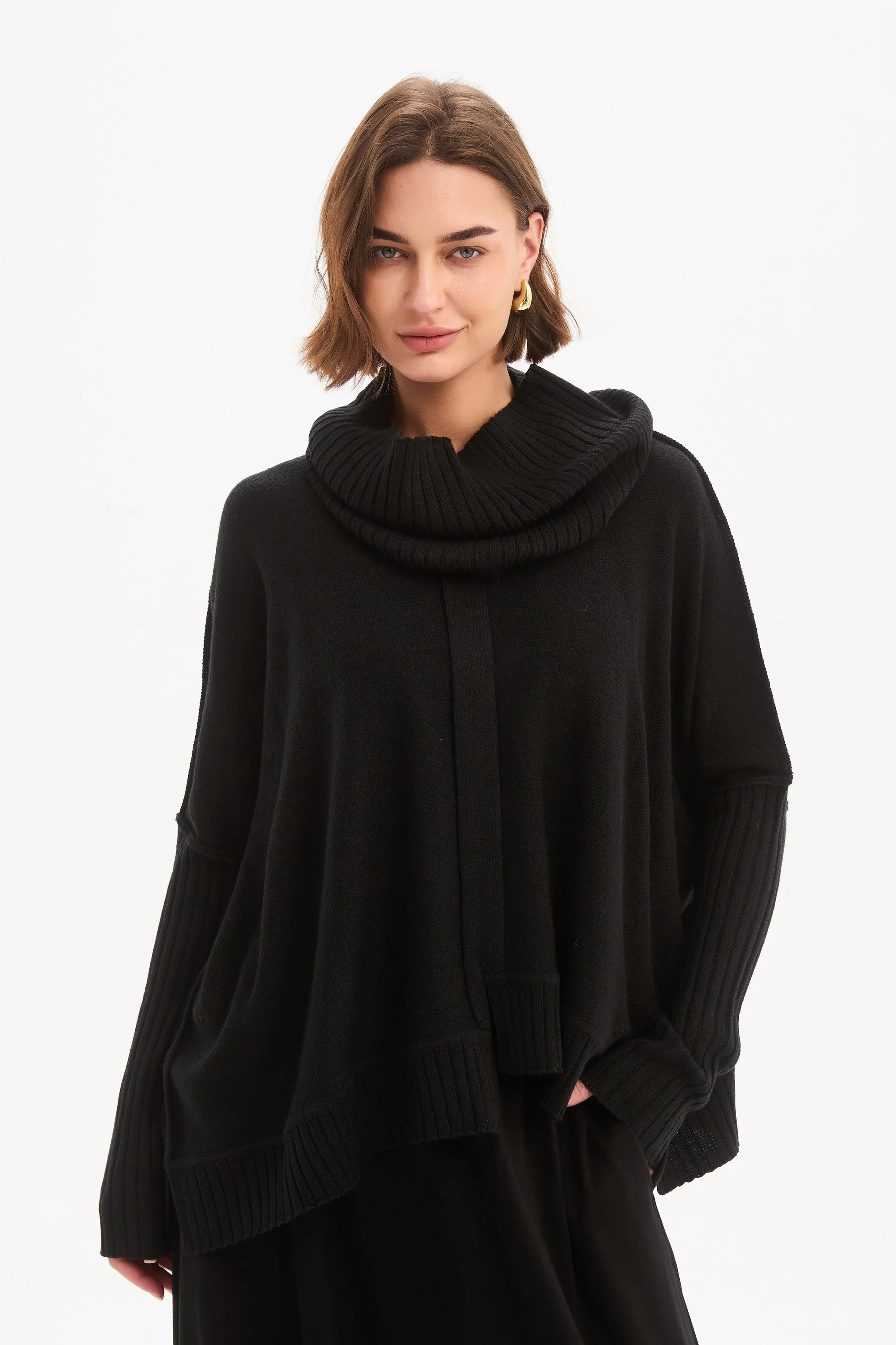 BOXY RIB SLEEVE KNIT - Image 14