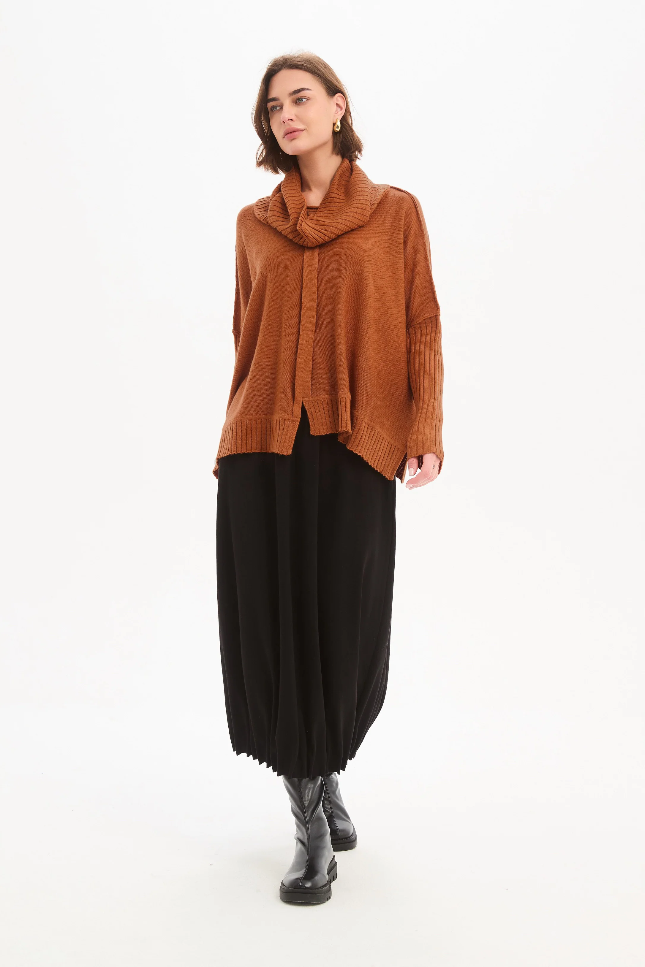 BOXY RIB SLEEVE KNIT - Image 5