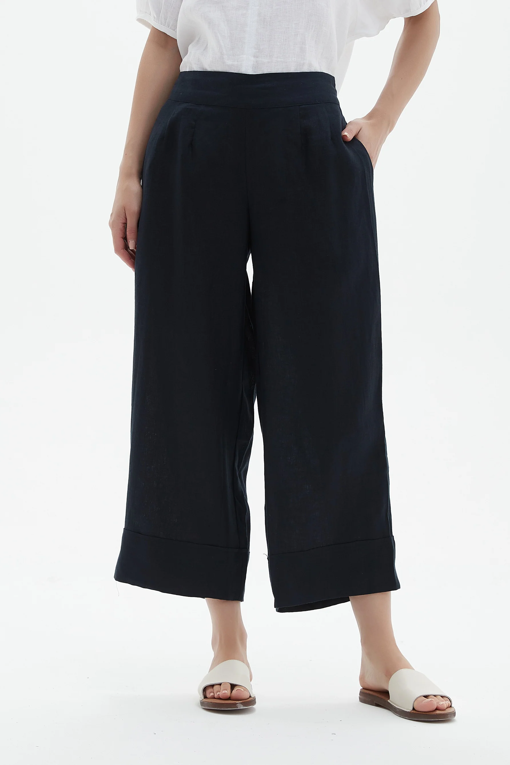 CLASSIC LINEN PANT - Image 33