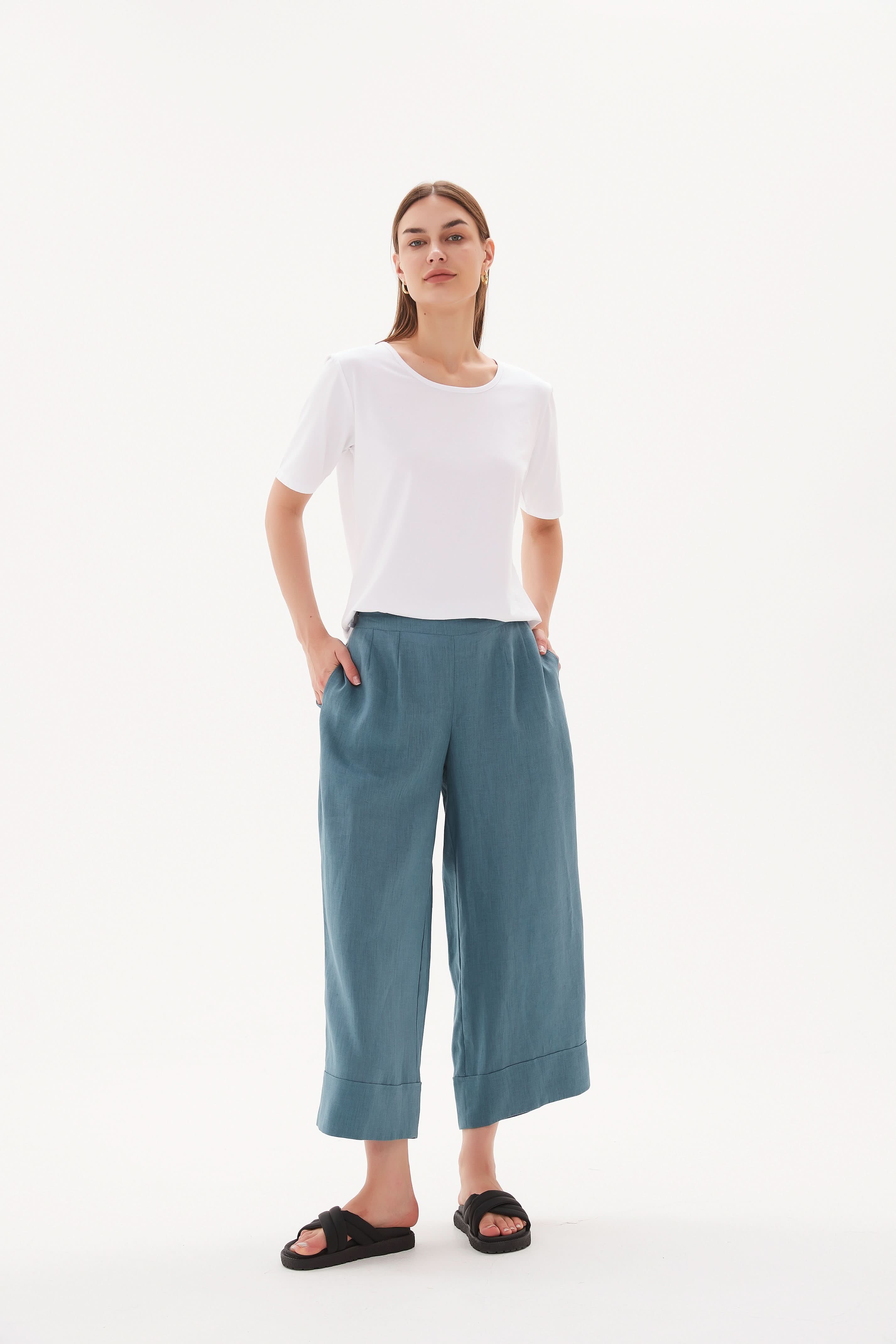 CLASSIC LINEN PANT - Image 7