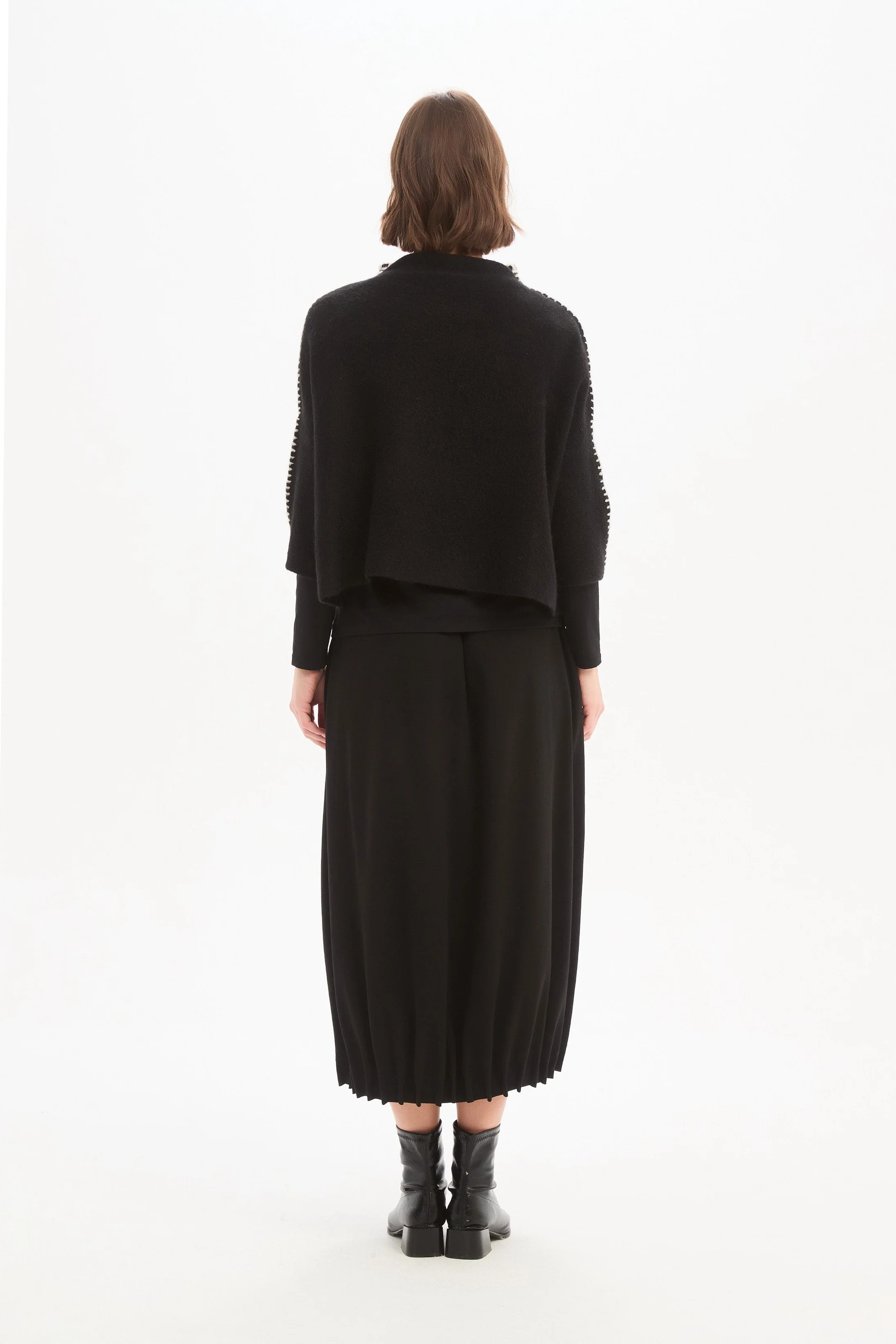 CONTRAST STITCH DETAIL KNIT - Image 6