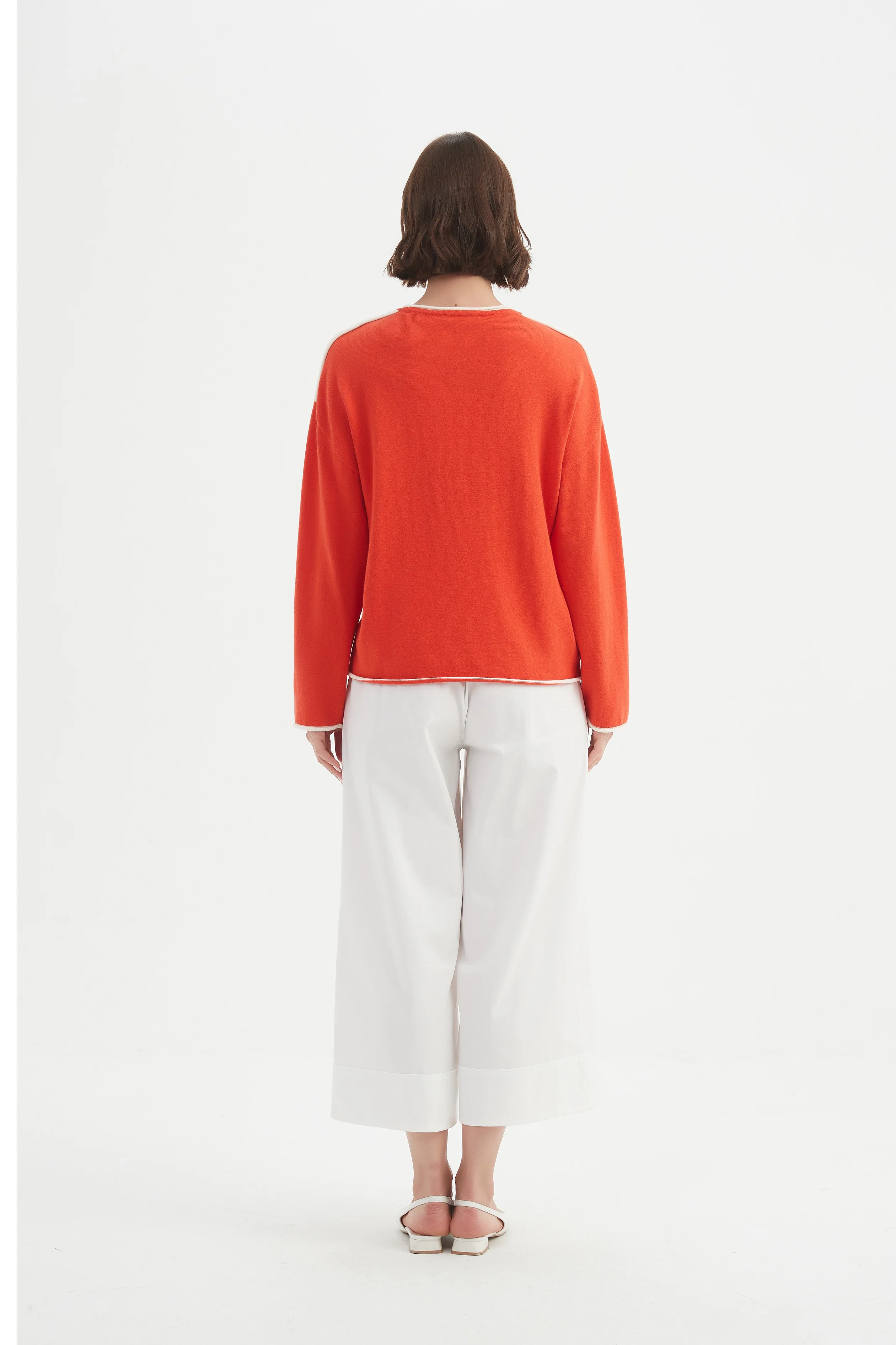 CONTRAST TRIM KNIT - Image 10