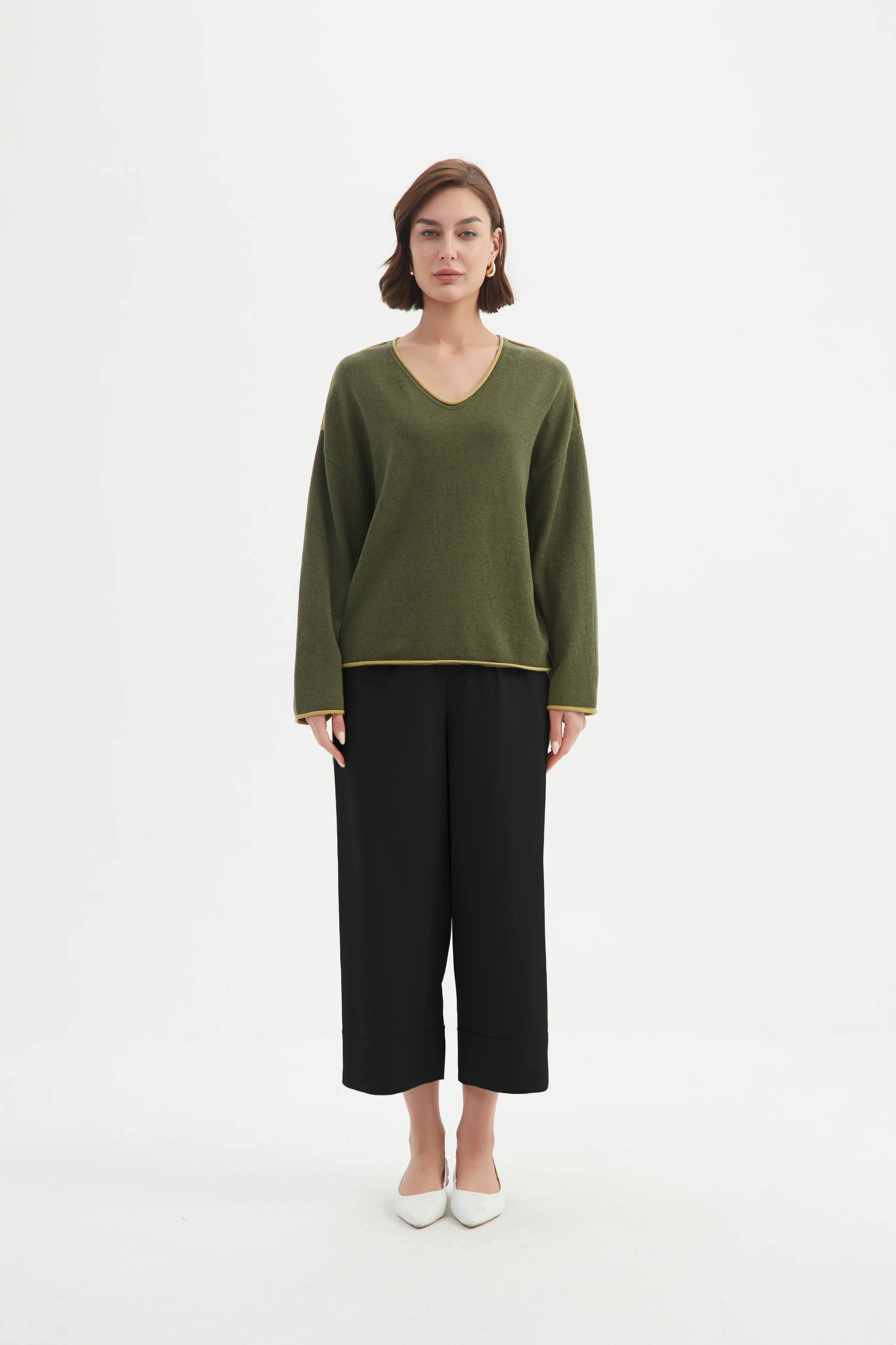 CONTRAST TRIM KNIT - Image 14