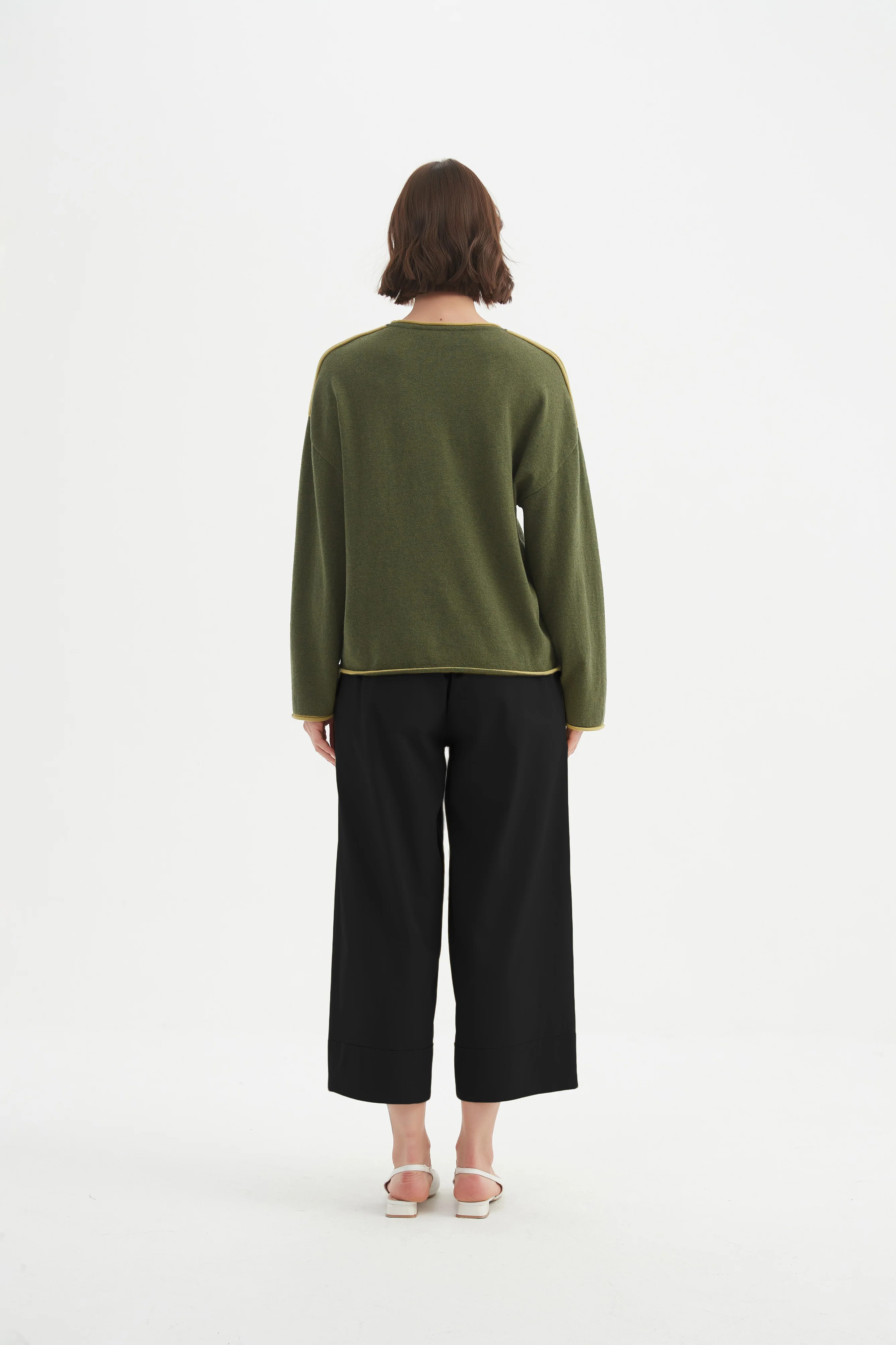 CONTRAST TRIM KNIT - Image 15