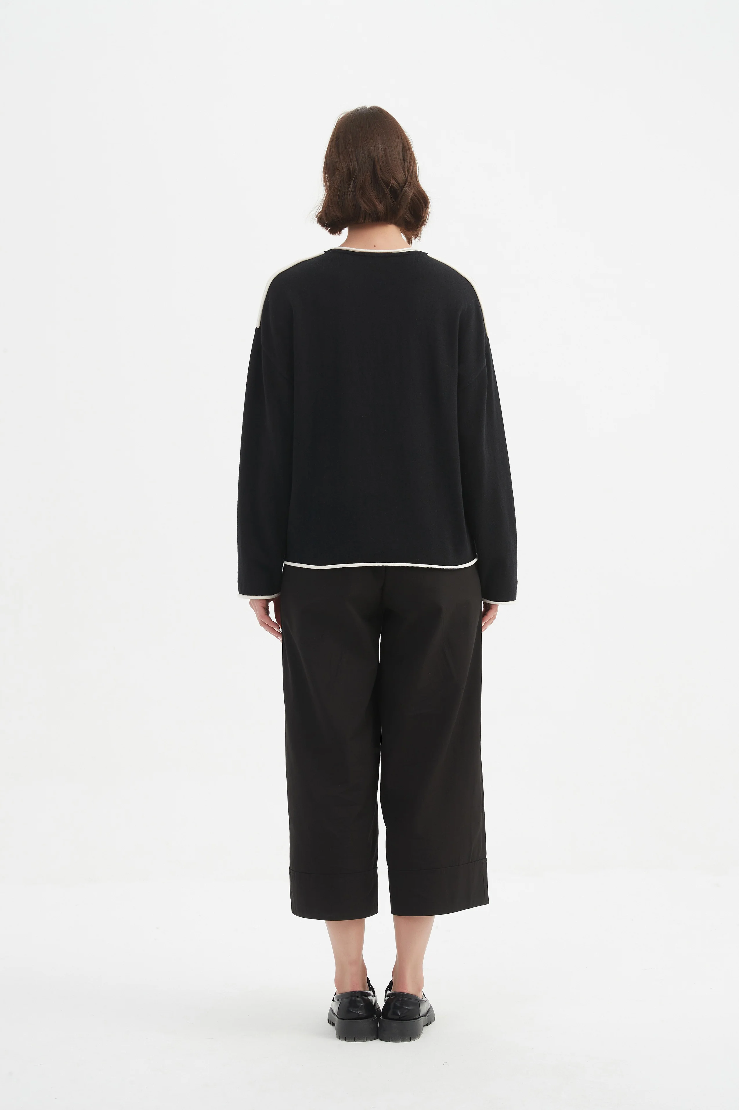 CONTRAST TRIM KNIT - Image 5