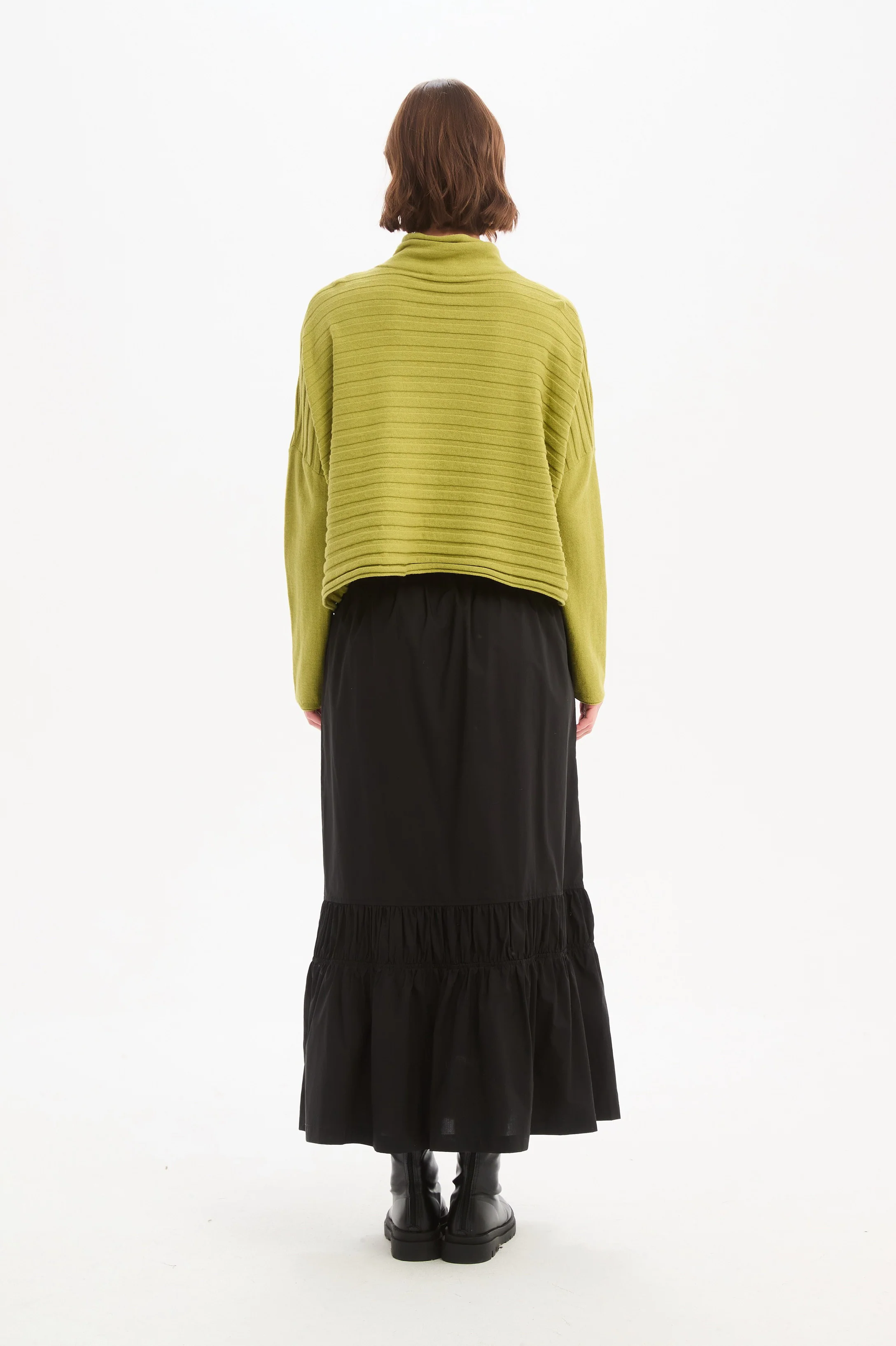 COWL NECK BUTTON KNIT - Image 22