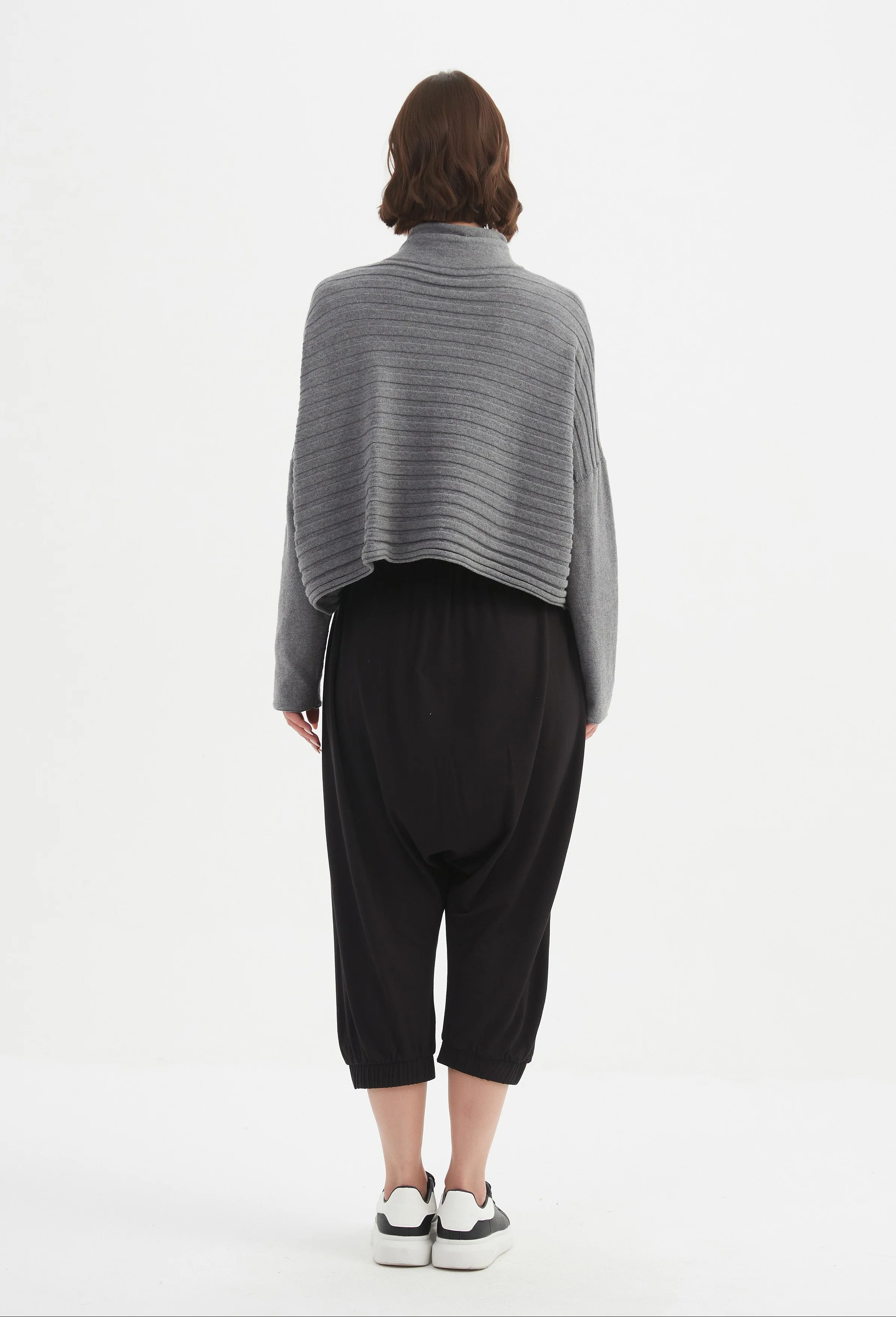 COWL NECK BUTTON KNIT - Image 27