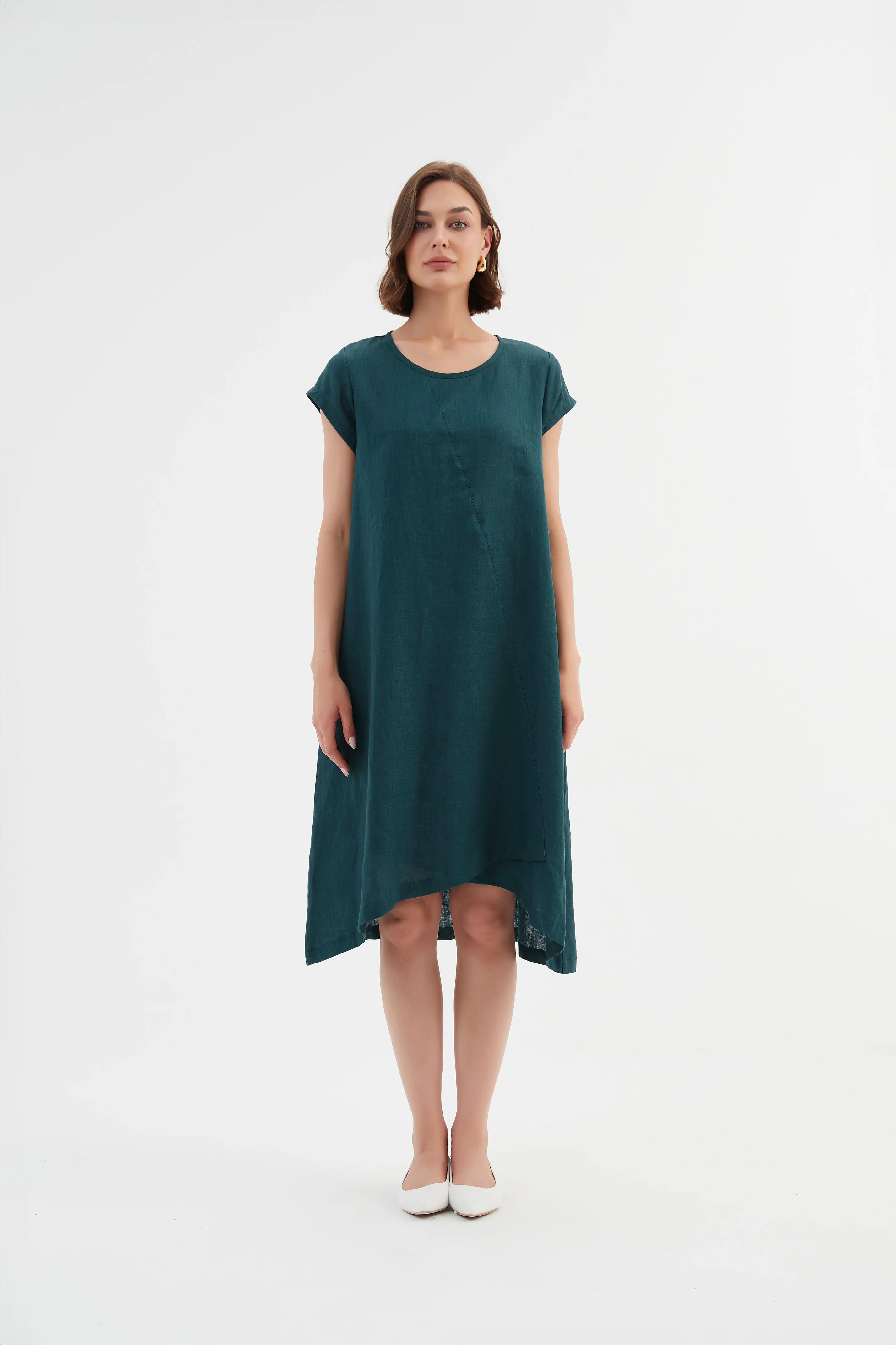 CROSS FRONT DETAIL DRESS - Image 10