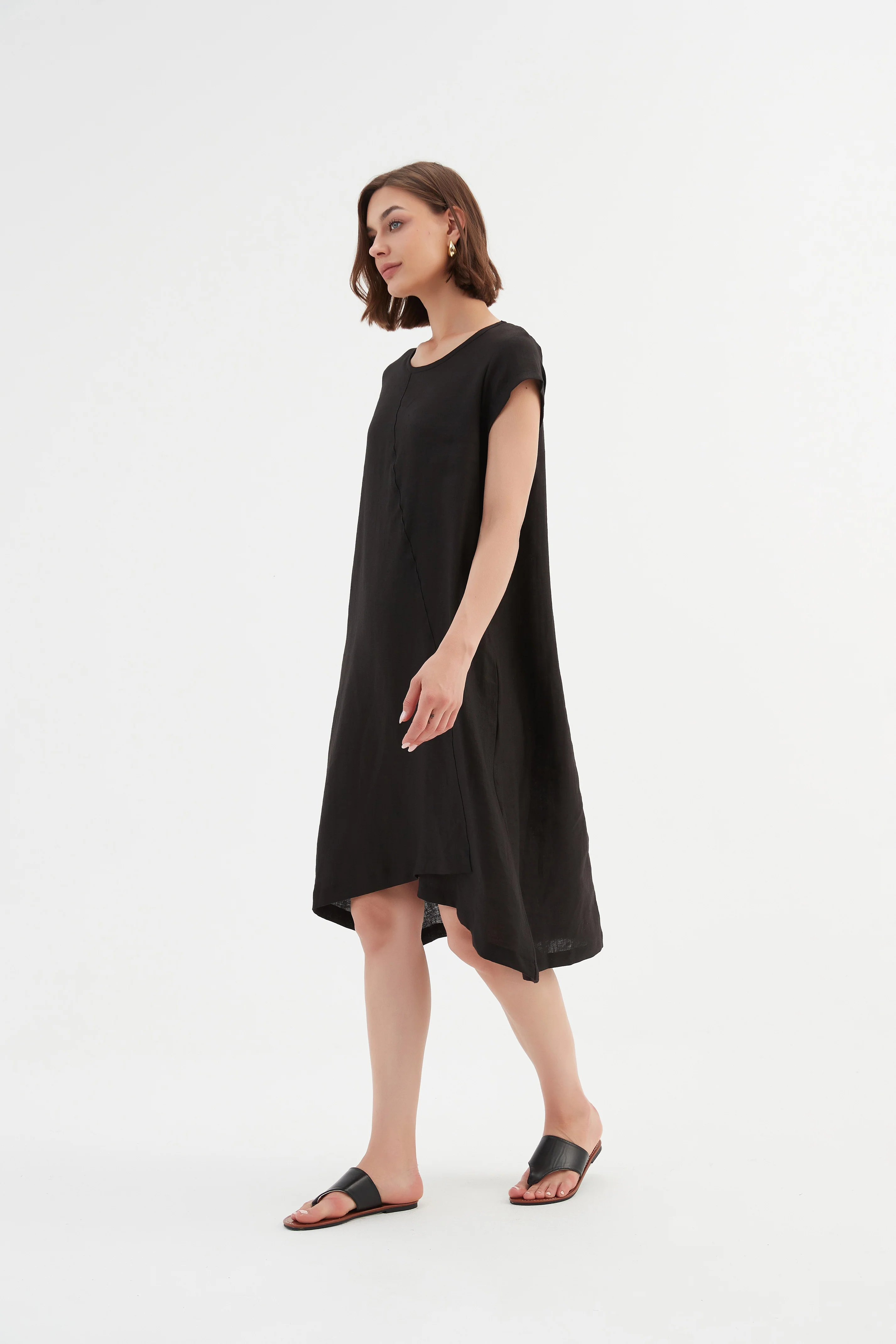 CROSS FRONT DETAIL DRESS - Image 4