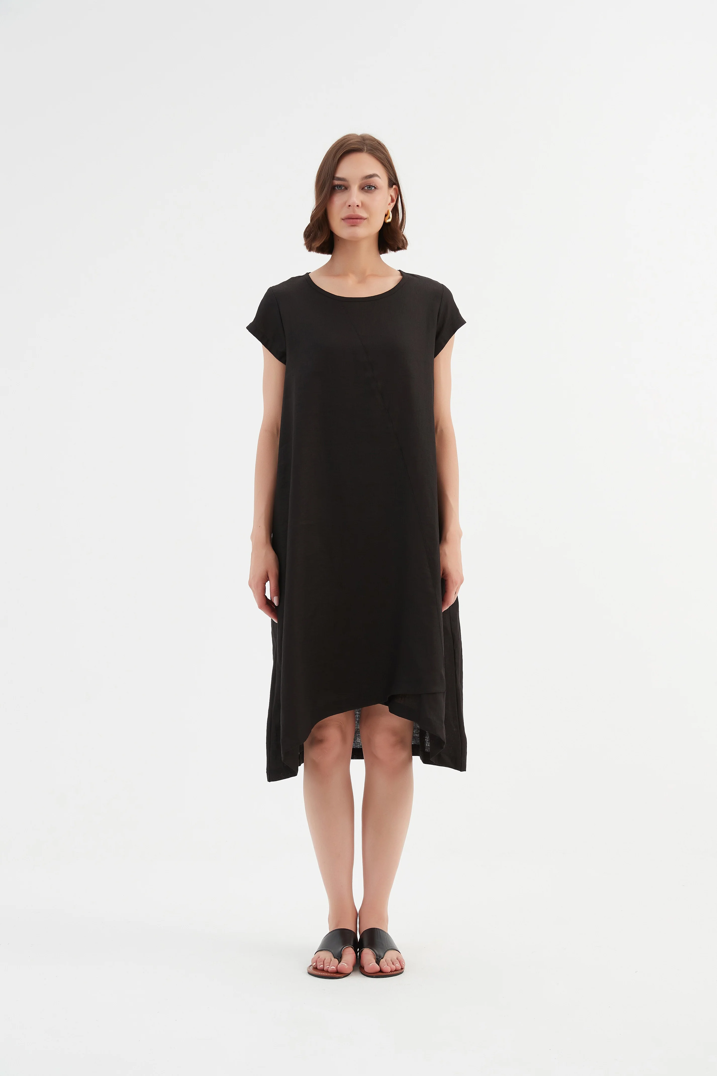 CROSS FRONT DETAIL DRESS - Image 5