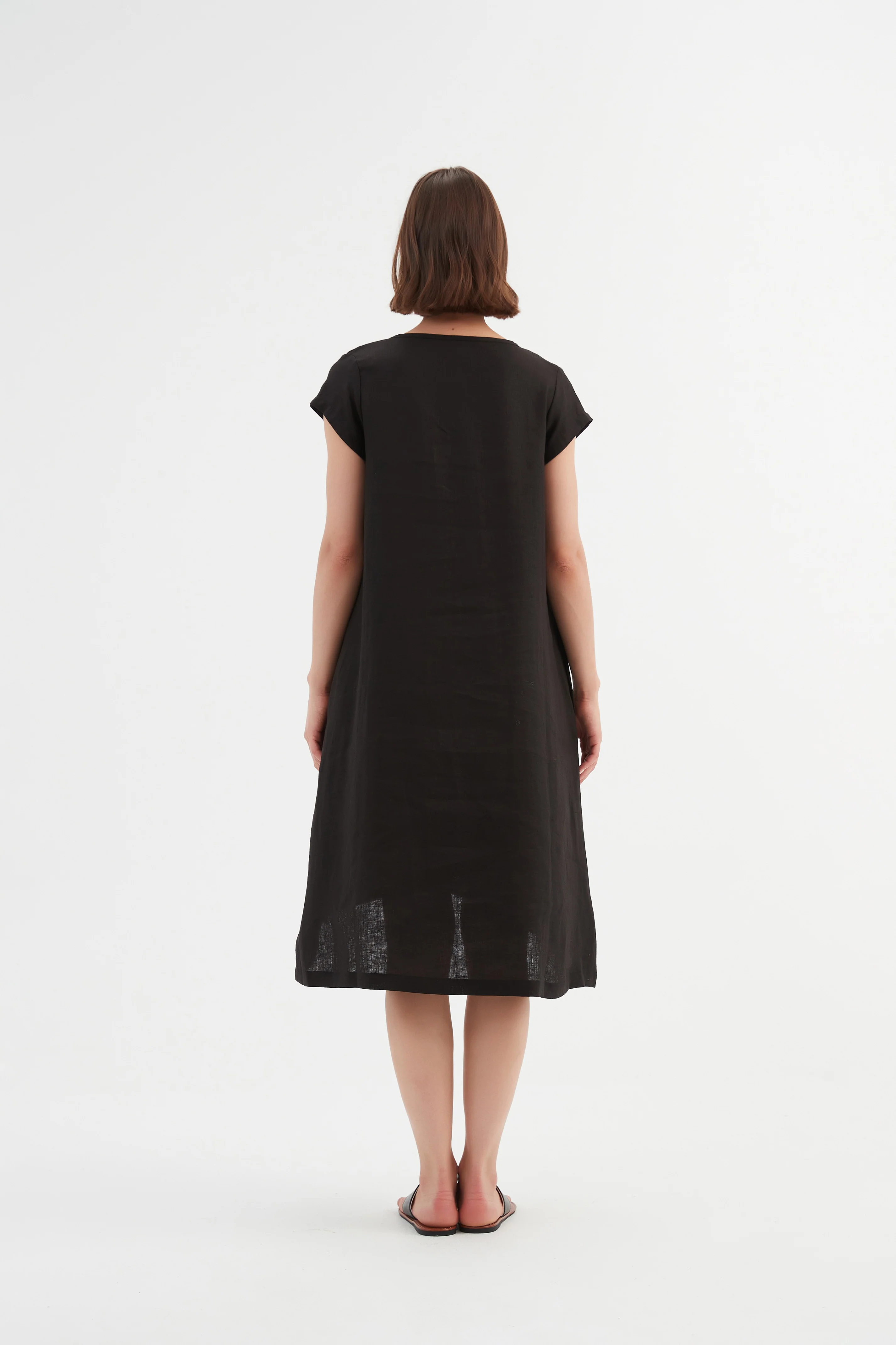 CROSS FRONT DETAIL DRESS - Image 6