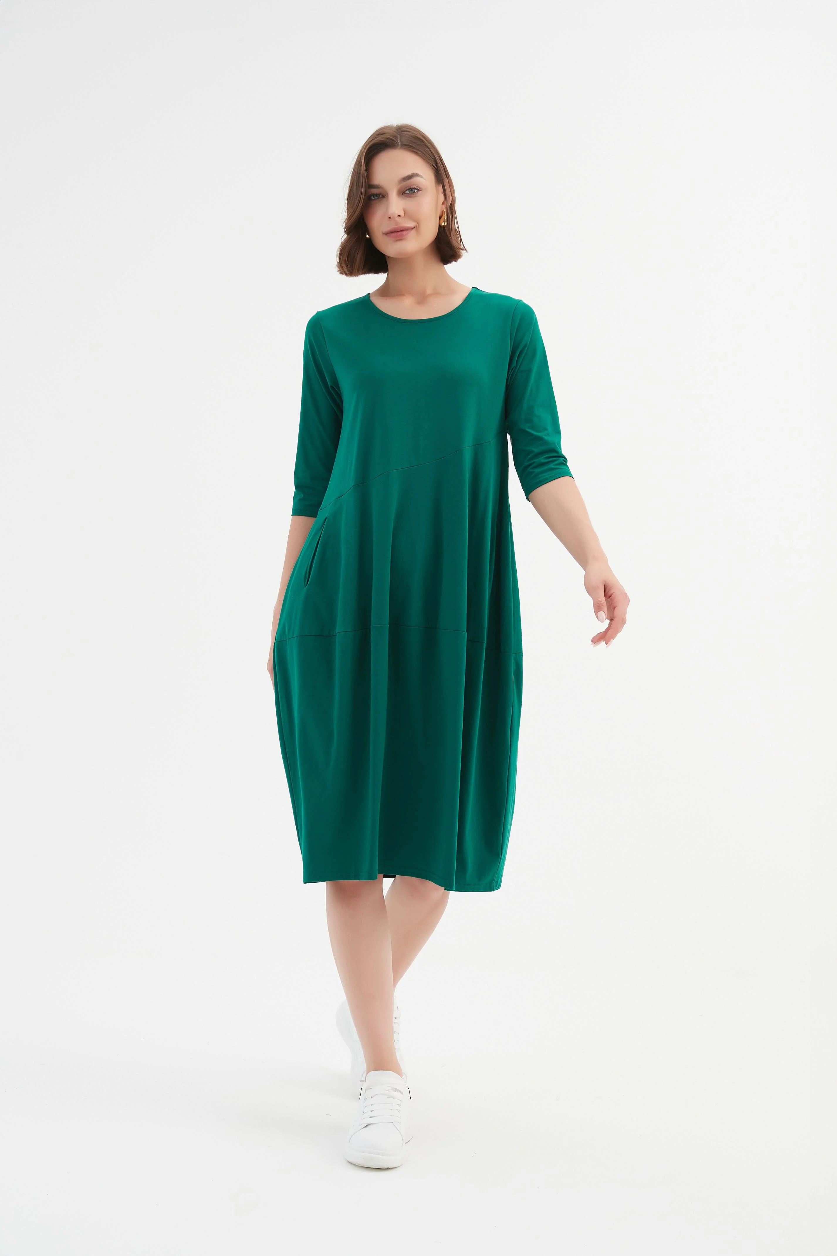 DIAGONAL SEAM DRESS (SUMMER VERSION) - Image 16