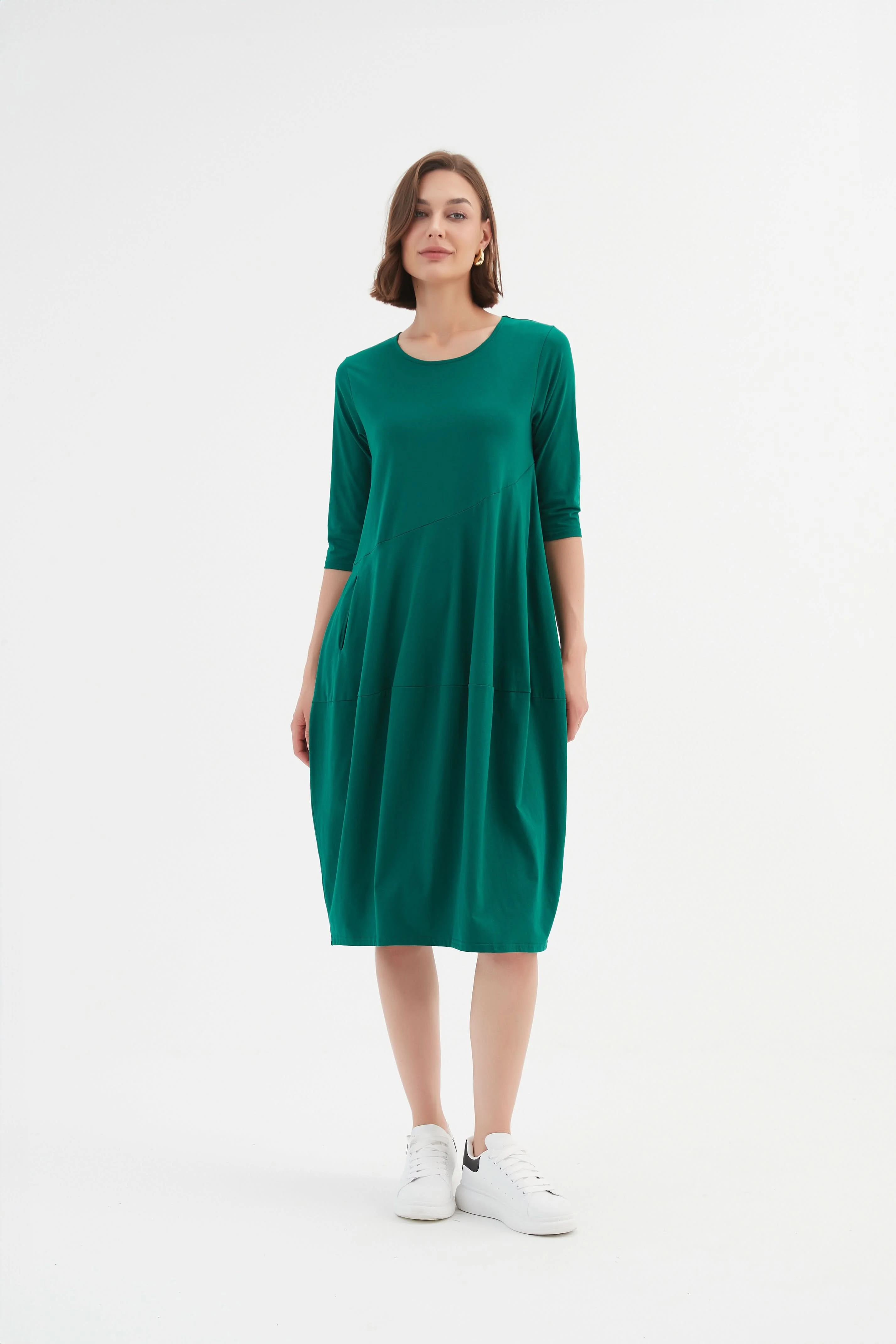DIAGONAL SEAM DRESS (SUMMER VERSION) - Image 17