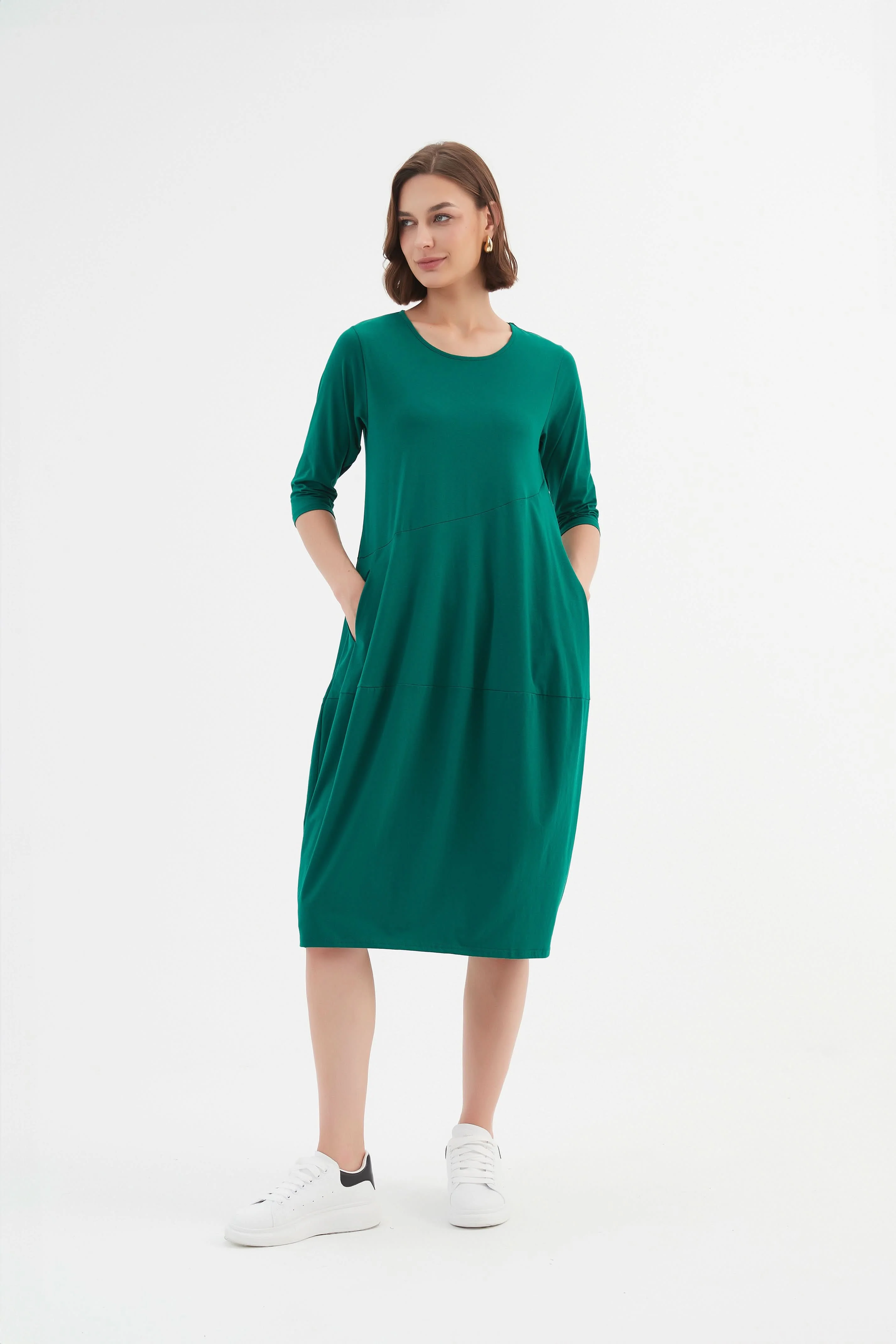 DIAGONAL SEAM DRESS (SUMMER VERSION) - Image 18