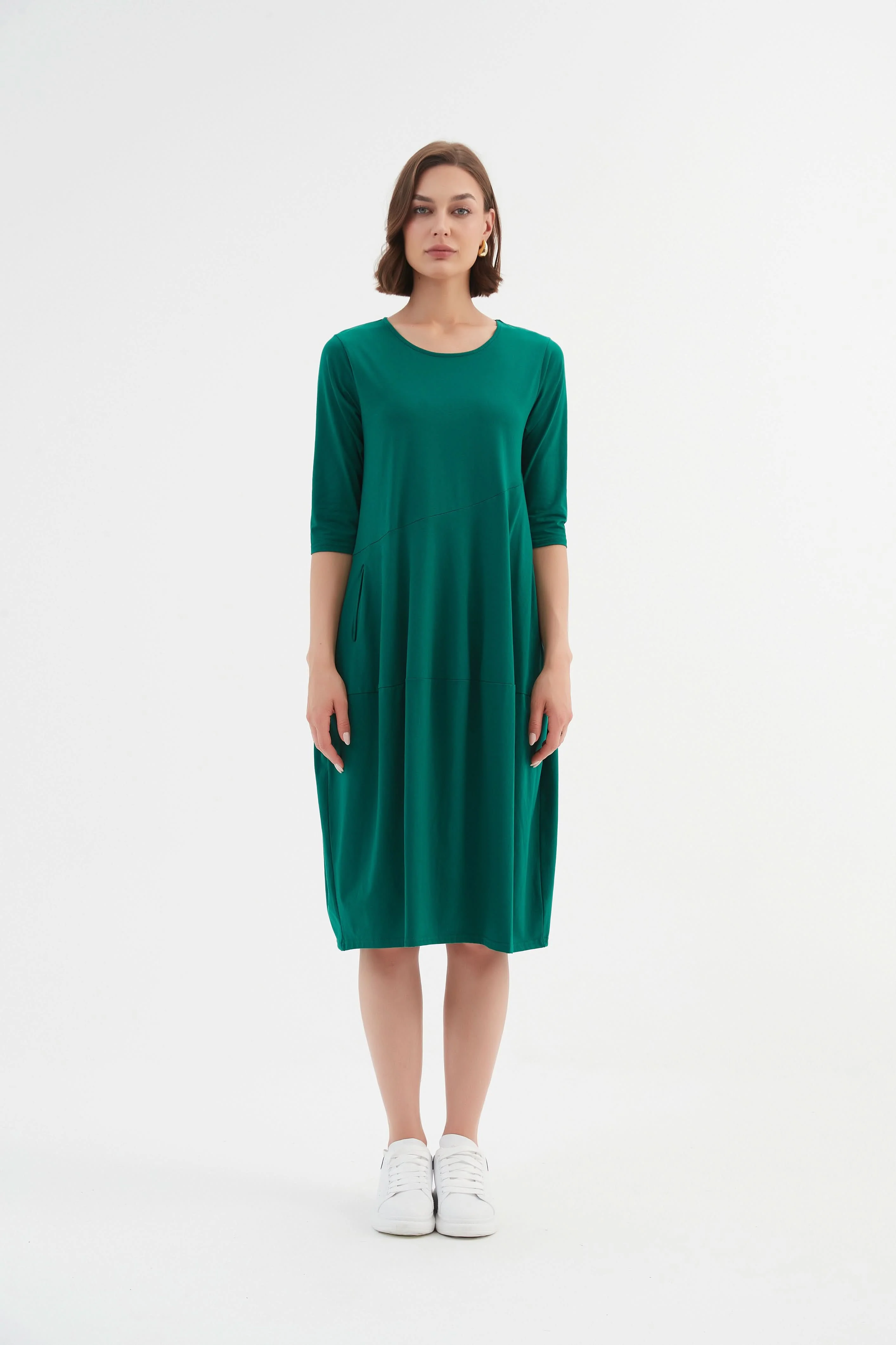 DIAGONAL SEAM DRESS (SUMMER VERSION) - Image 19
