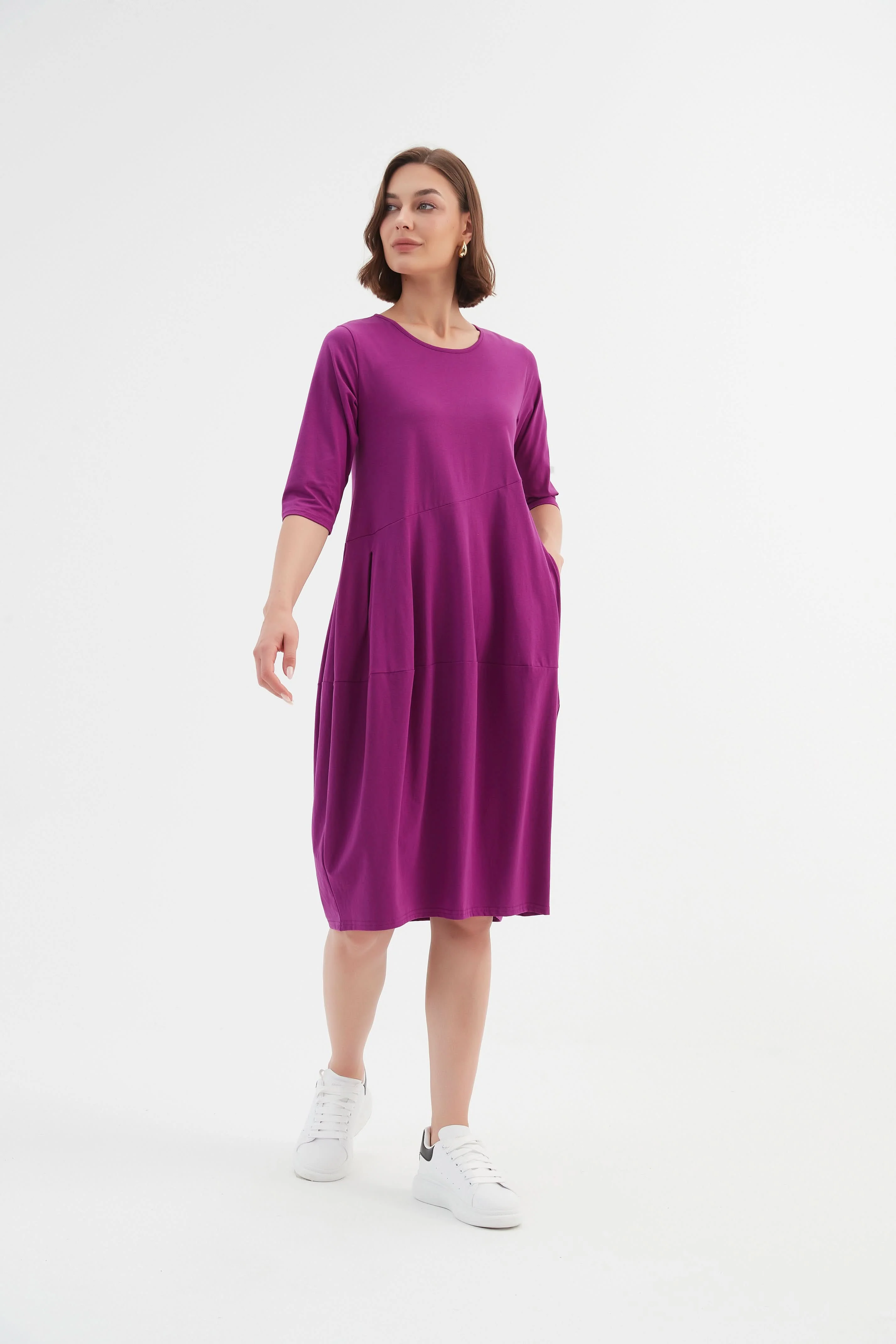 DIAGONAL SEAM DRESS (SUMMER VERSION) - Image 22