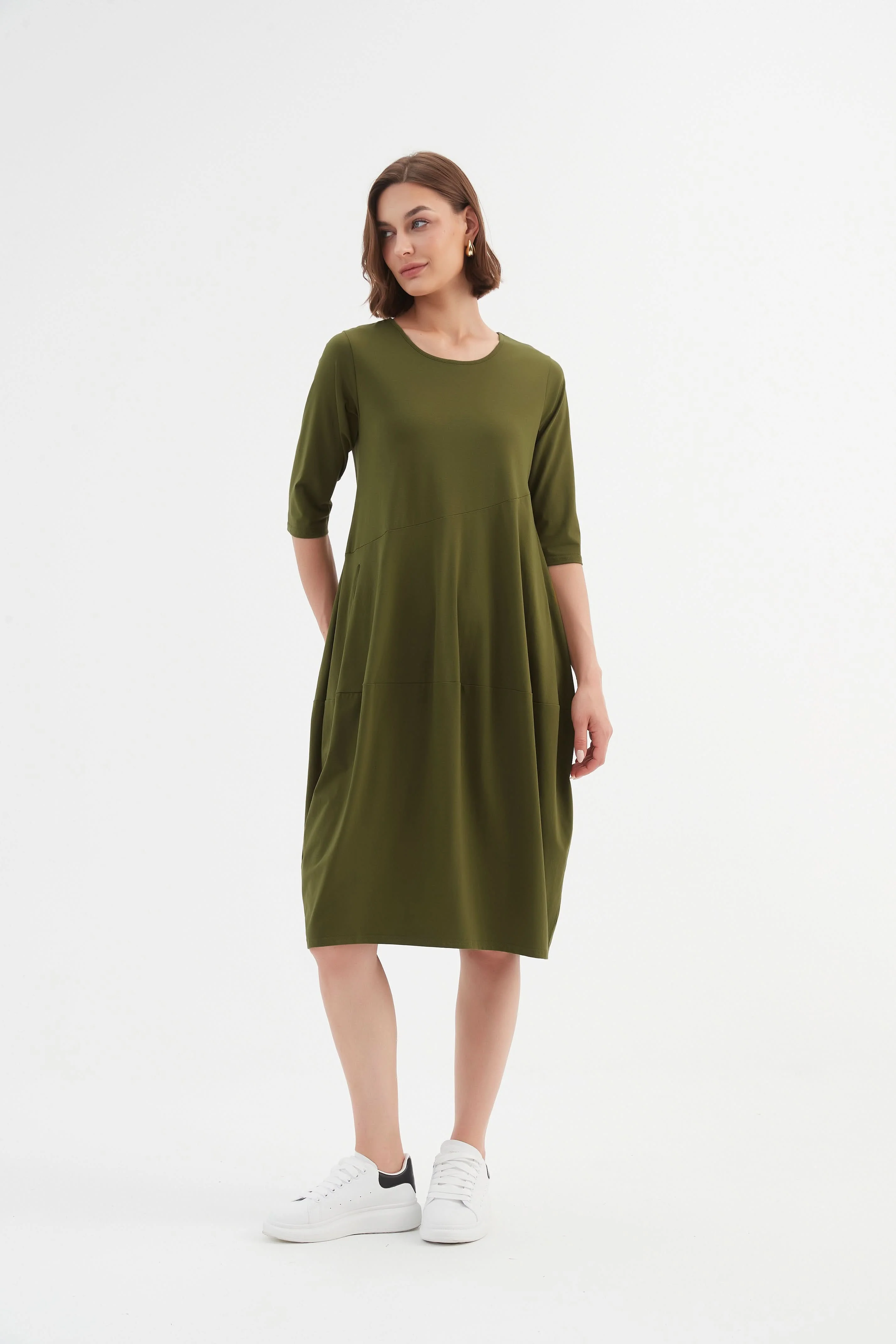DIAGONAL SEAM DRESS (SUMMER VERSION) - Image 31