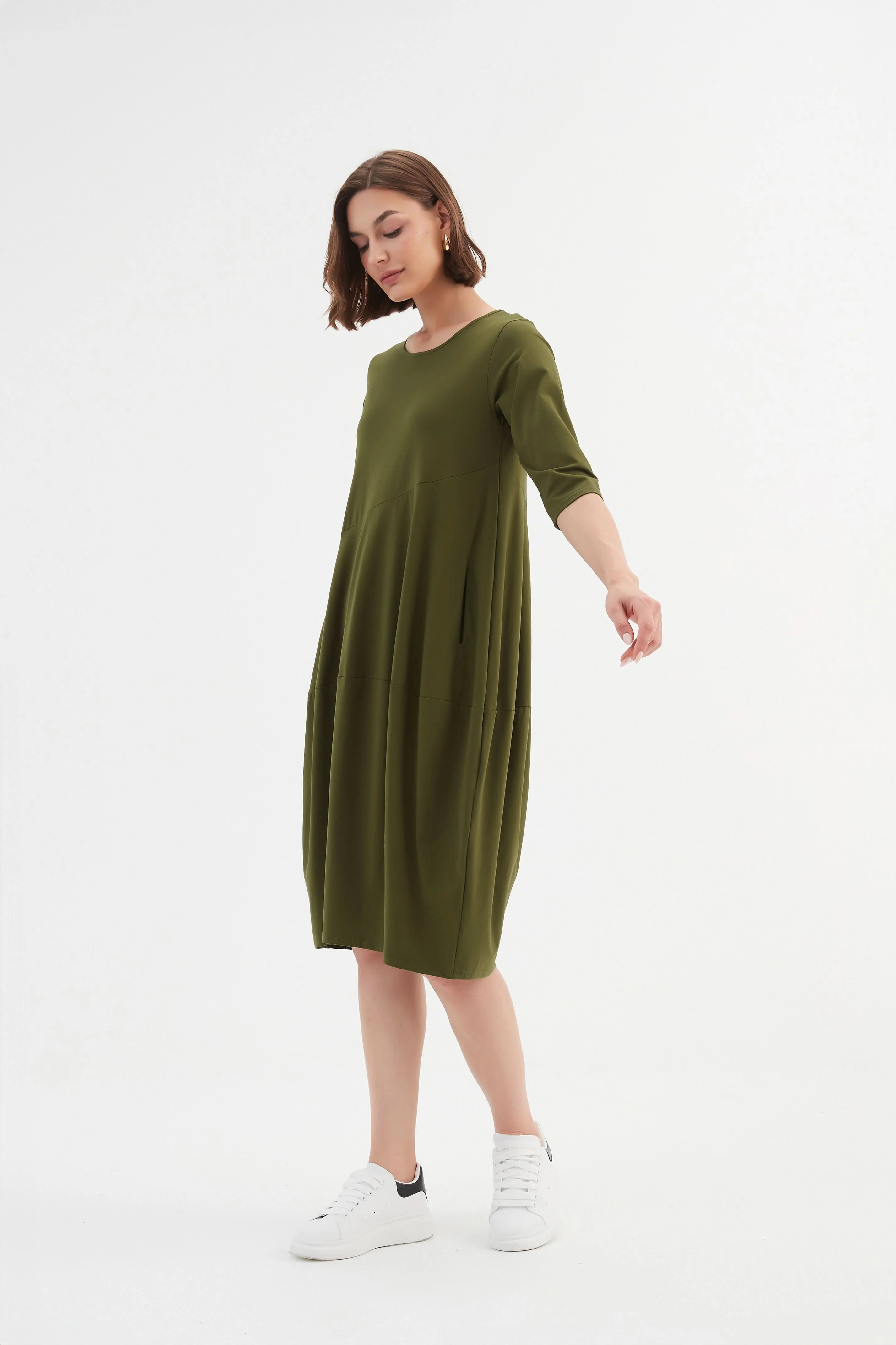DIAGONAL SEAM DRESS (SUMMER VERSION) - Image 32