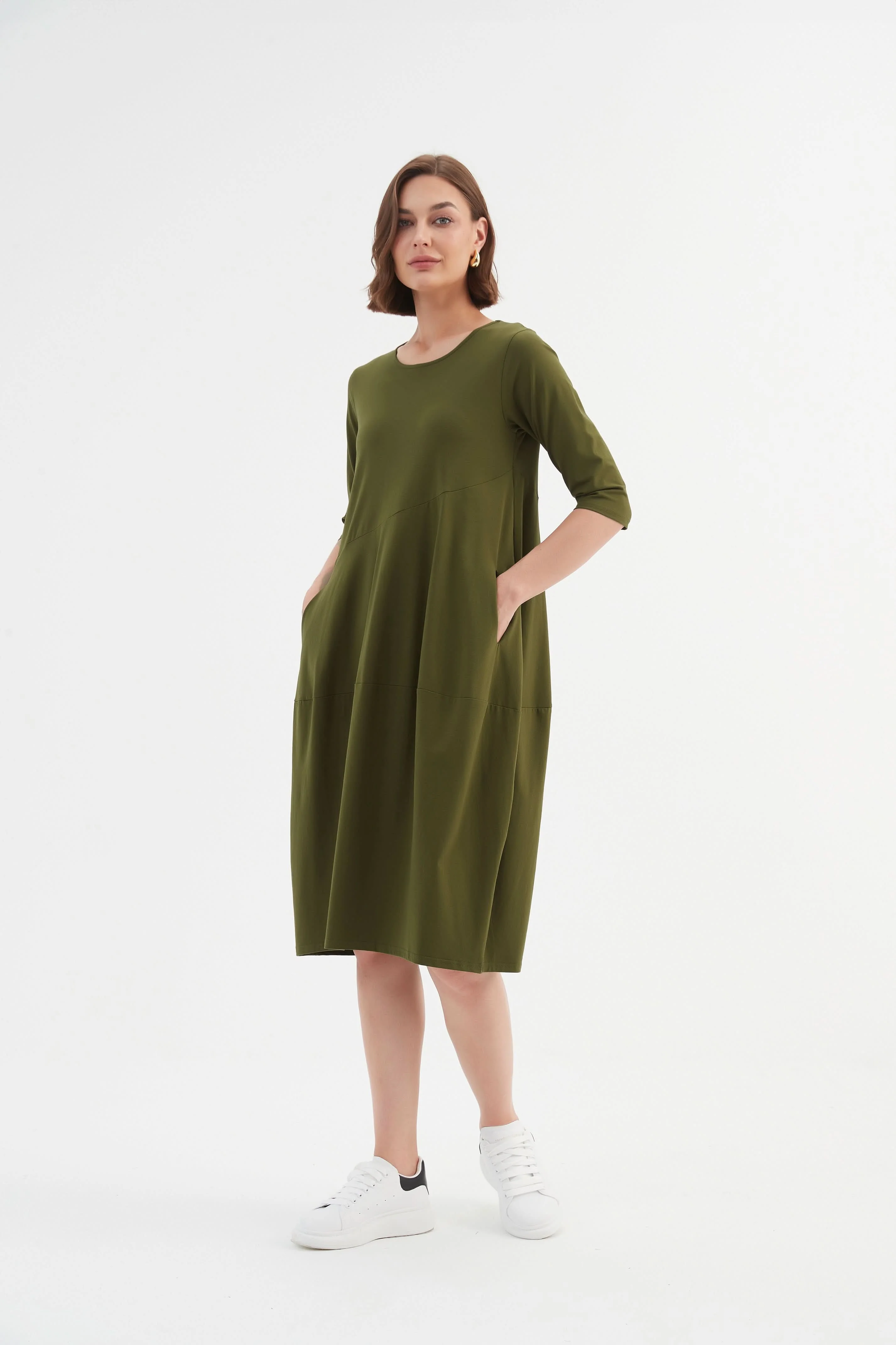 DIAGONAL SEAM DRESS (SUMMER VERSION) - Image 33