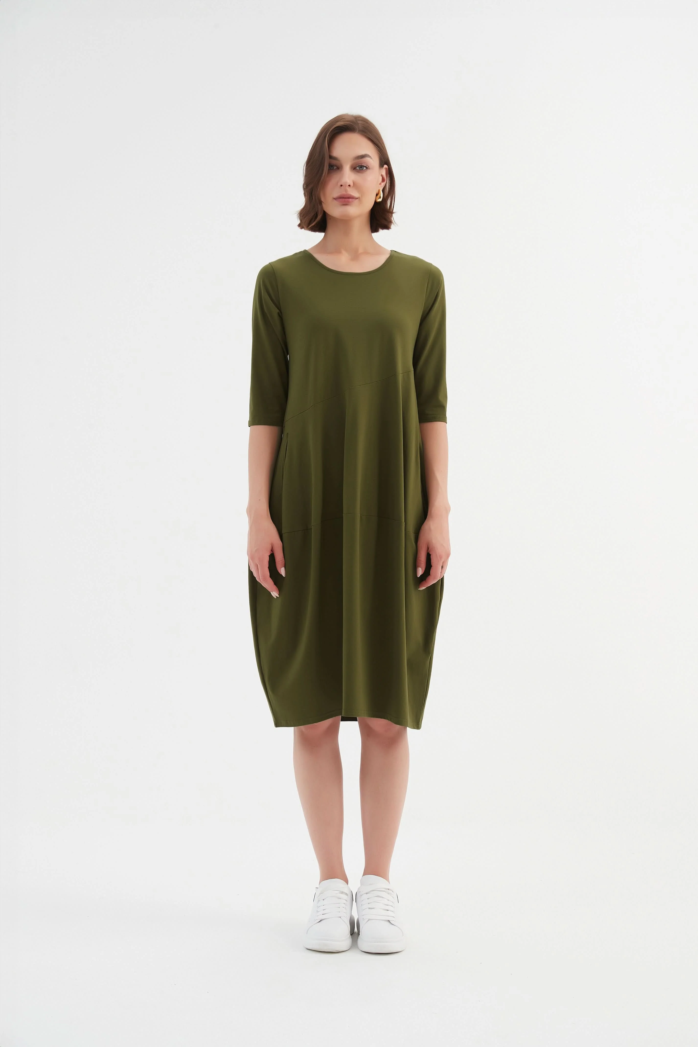 DIAGONAL SEAM DRESS (SUMMER VERSION) - Image 34