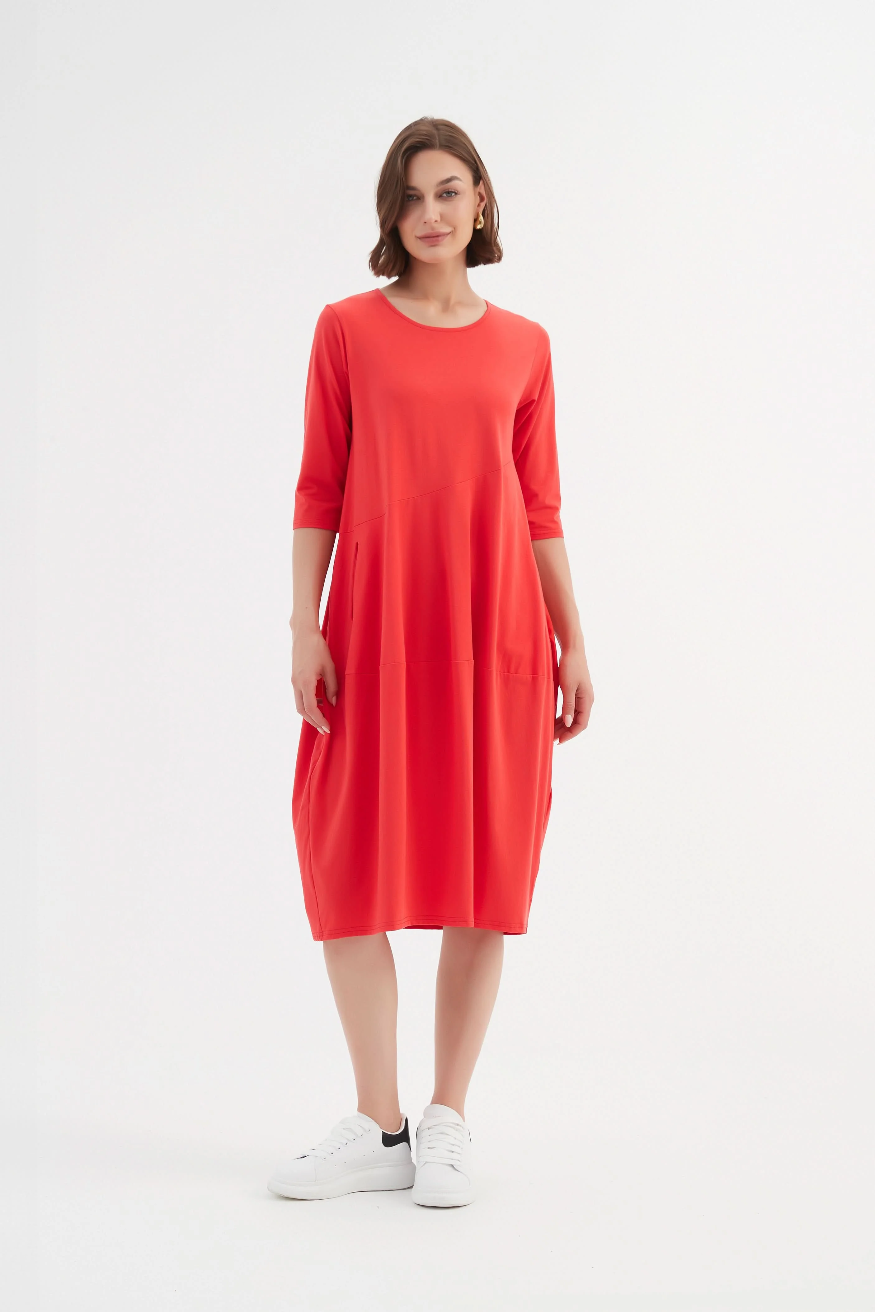 DIAGONAL SEAM DRESS (SUMMER VERSION) - Image 36