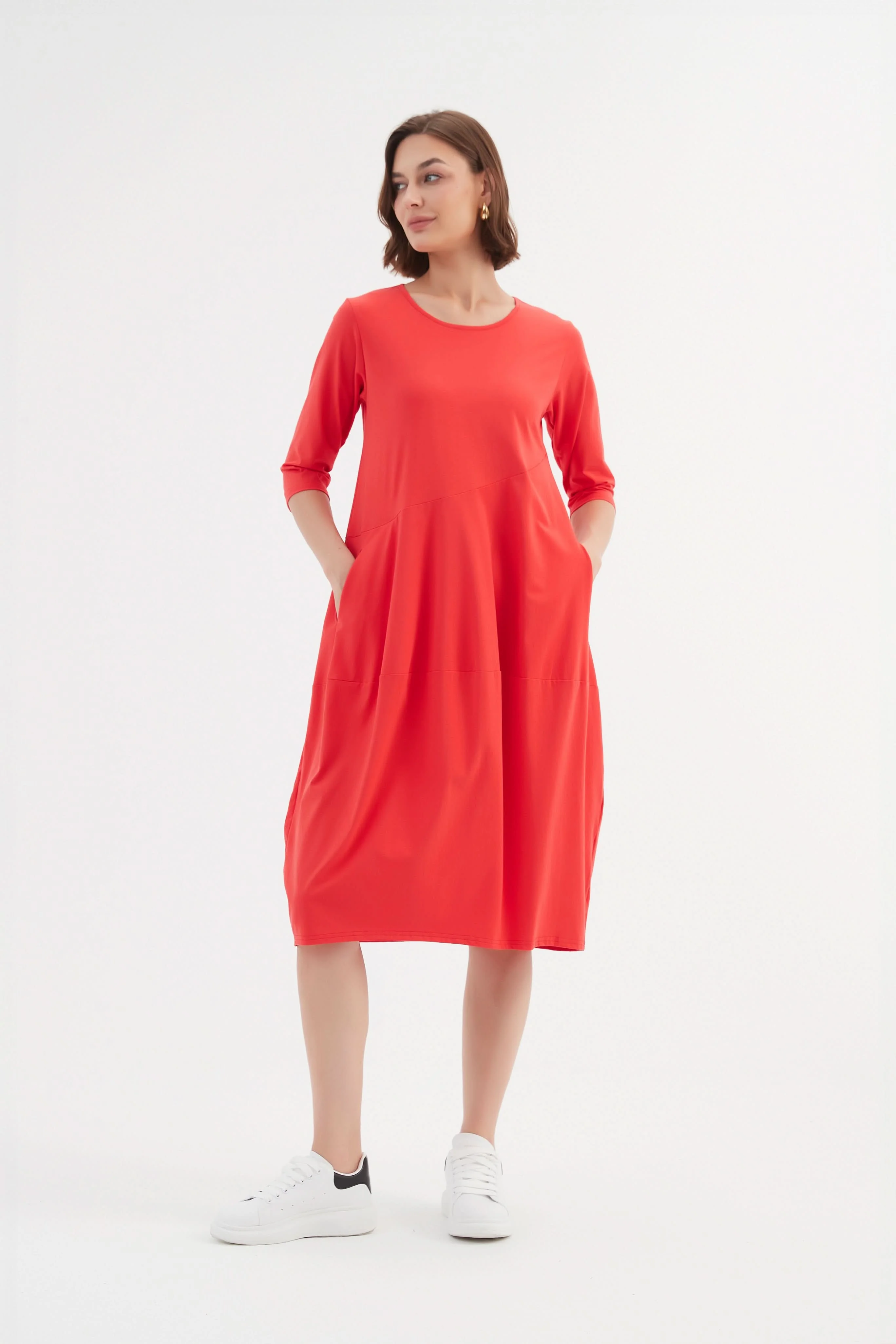 DIAGONAL SEAM DRESS (SUMMER VERSION) - Image 37