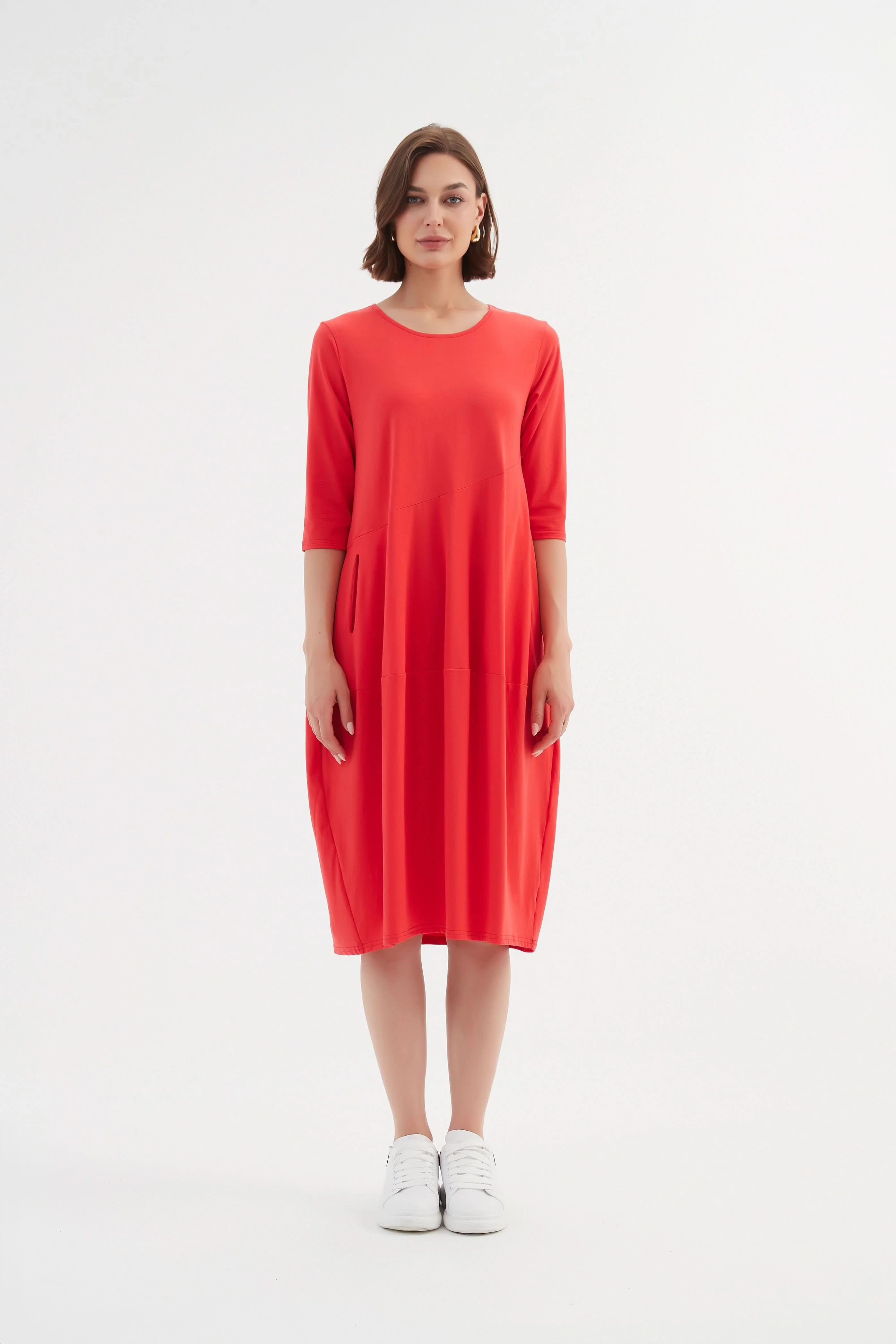 DIAGONAL SEAM DRESS (SUMMER VERSION) - Image 39