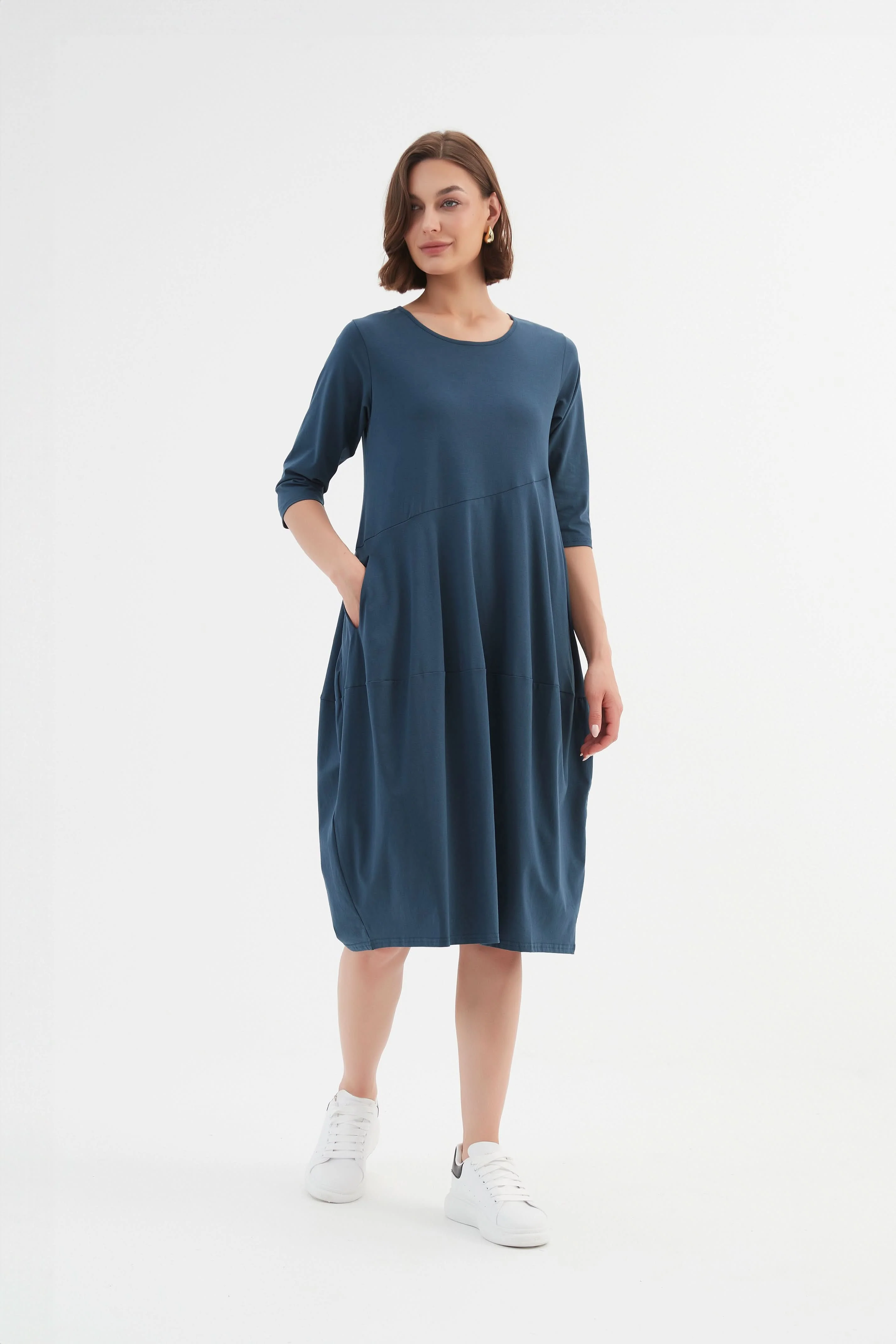 DIAGONAL SEAM DRESS (SUMMER VERSION) - Image 6