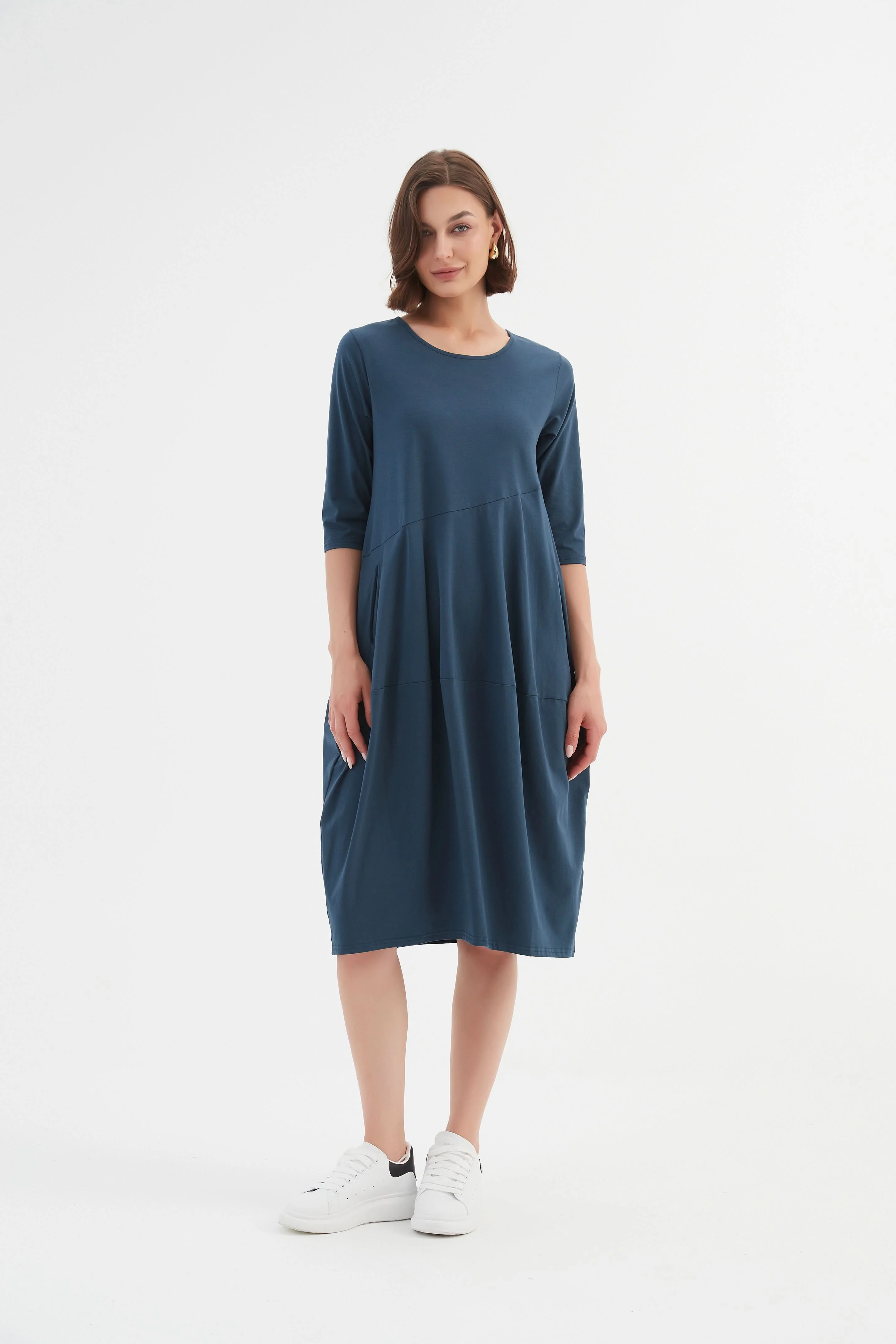 DIAGONAL SEAM DRESS (SUMMER VERSION) - Image 7