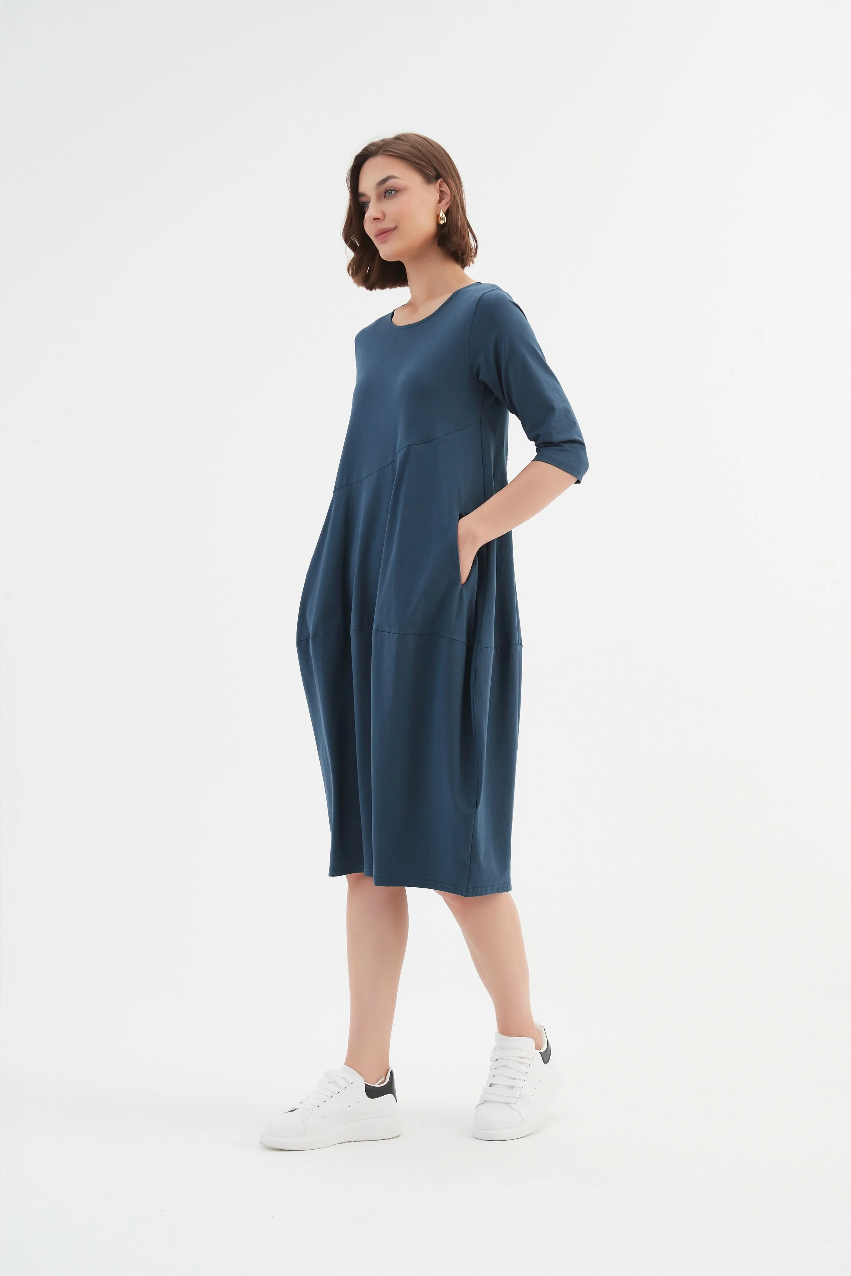 DIAGONAL SEAM DRESS (SUMMER VERSION) - Image 8