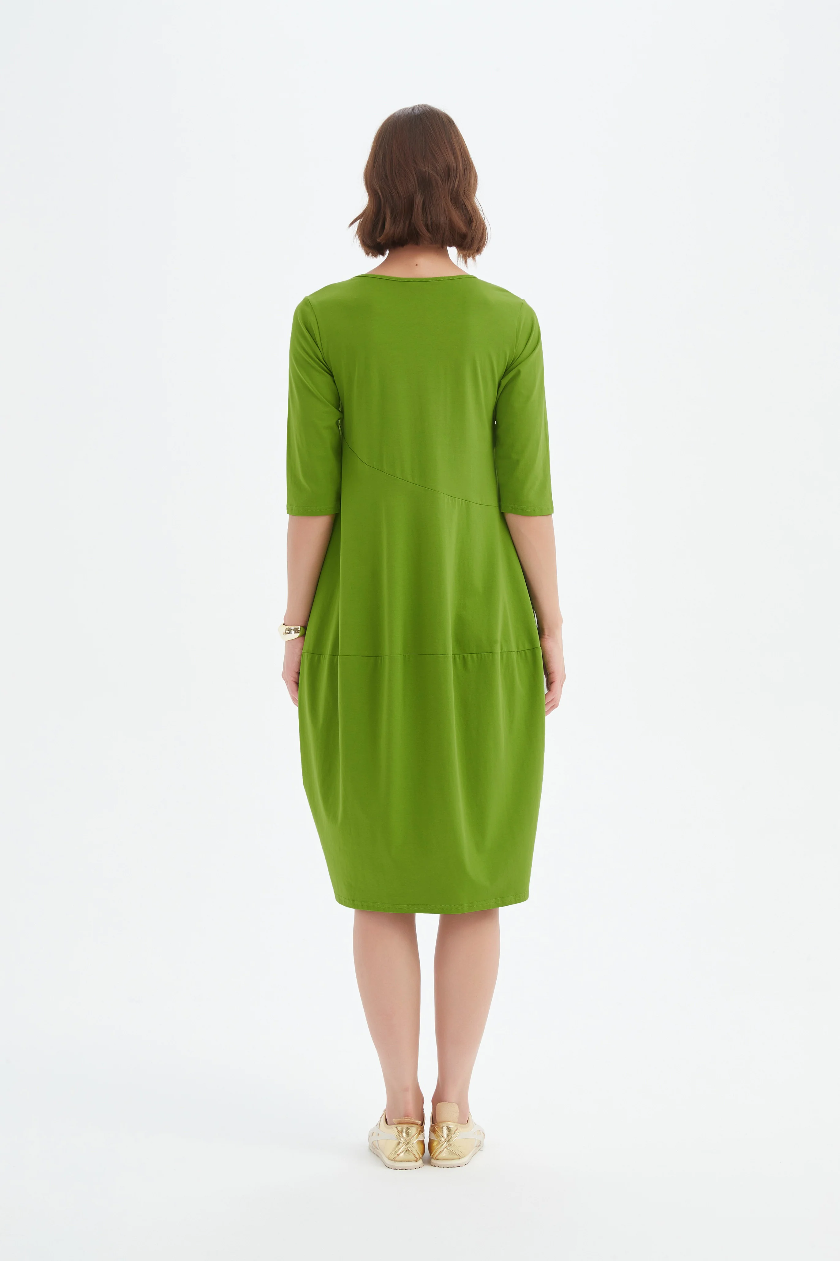 DIAGONAL SEAM SUMMER DRESS - Image 16