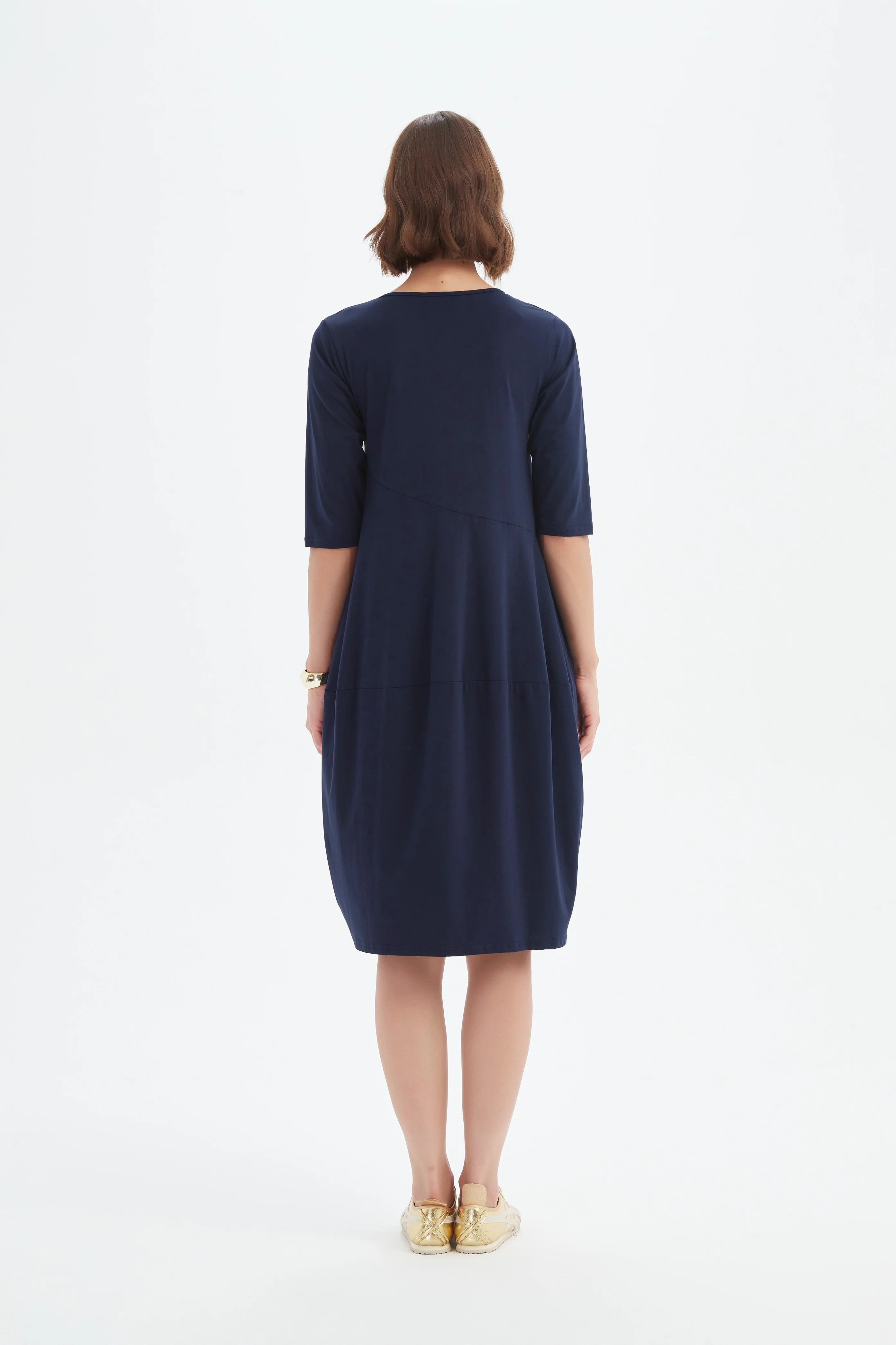 DIAGONAL SEAM SUMMER DRESS - Image 5