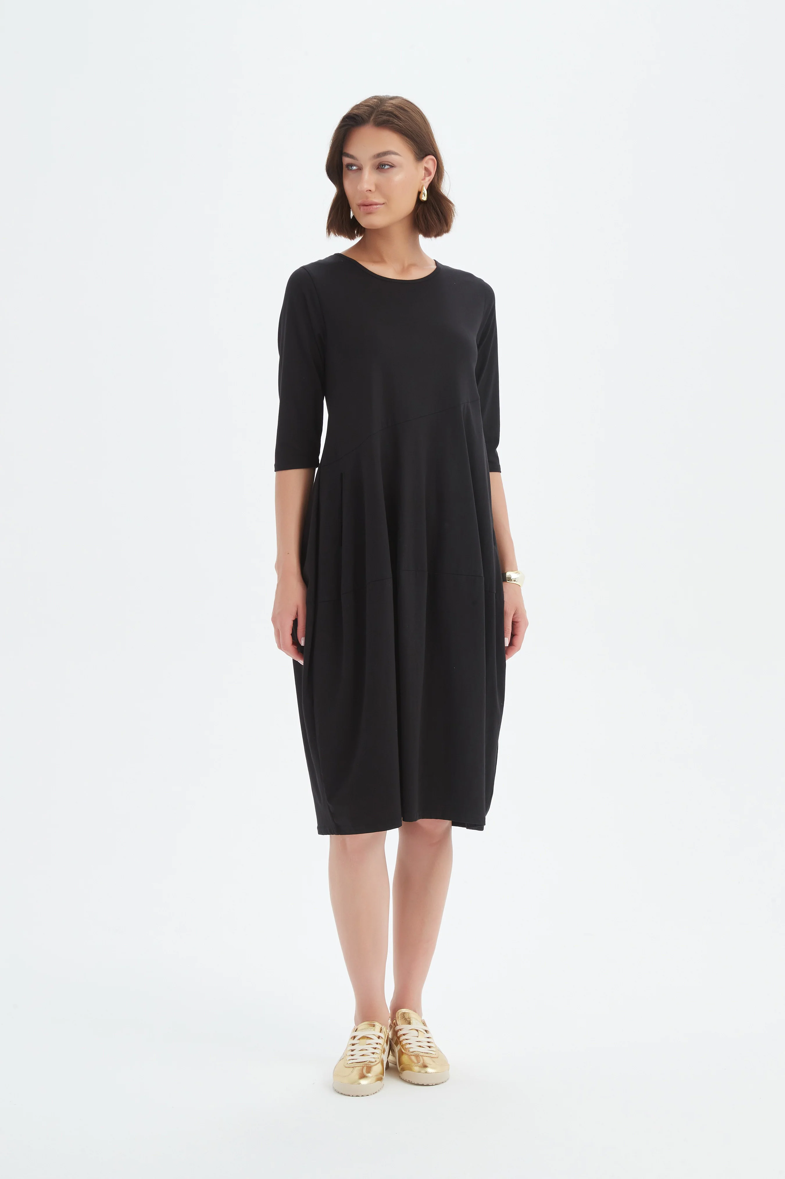 DIAGONAL SEAM SUMMER DRESS - Image 8