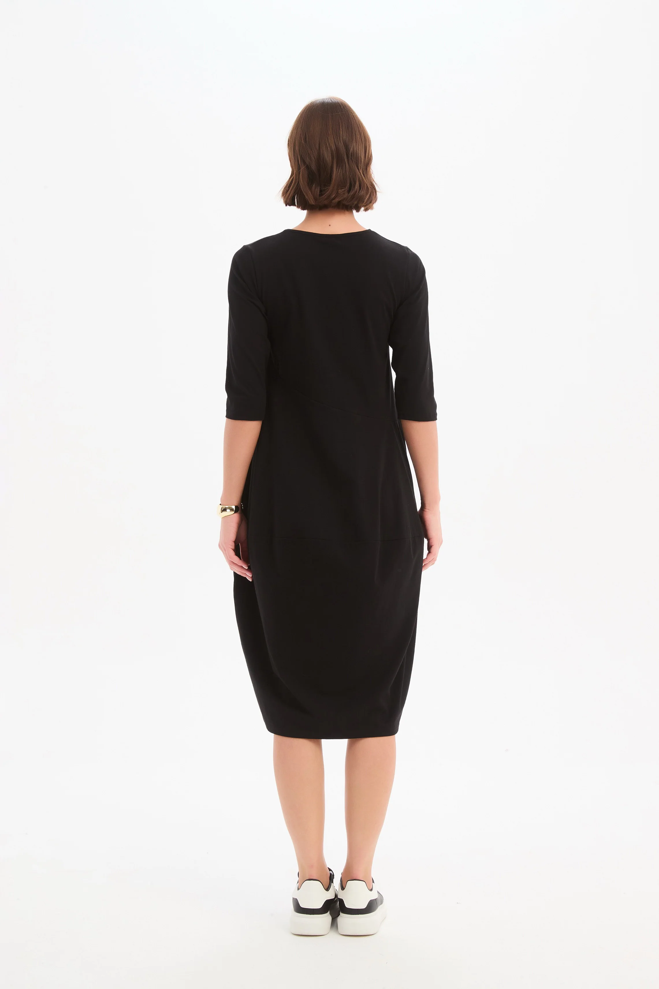 DIAGONAL SEAM WINTER DRESS - Image 12