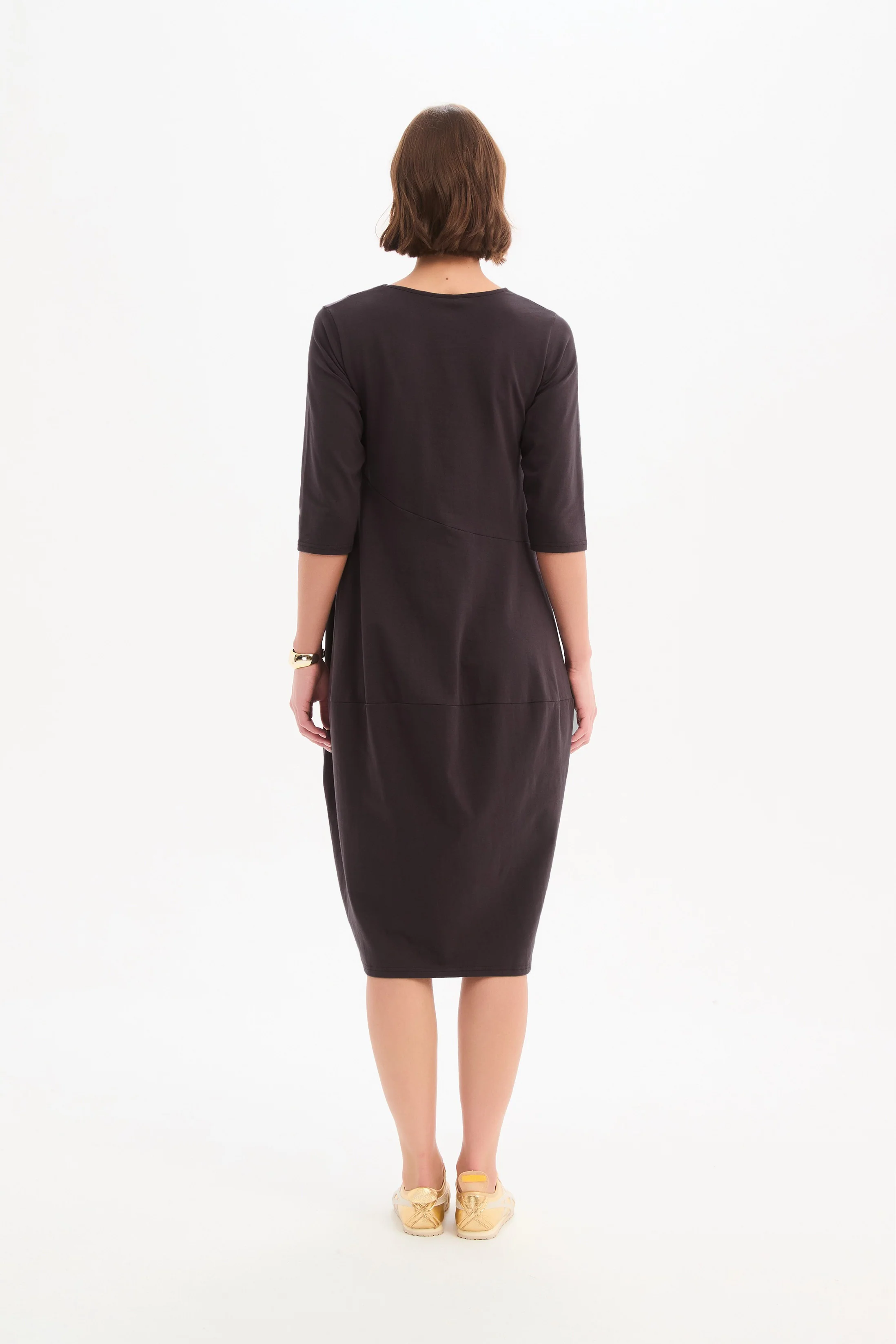 DIAGONAL SEAM WINTER DRESS - Image 17