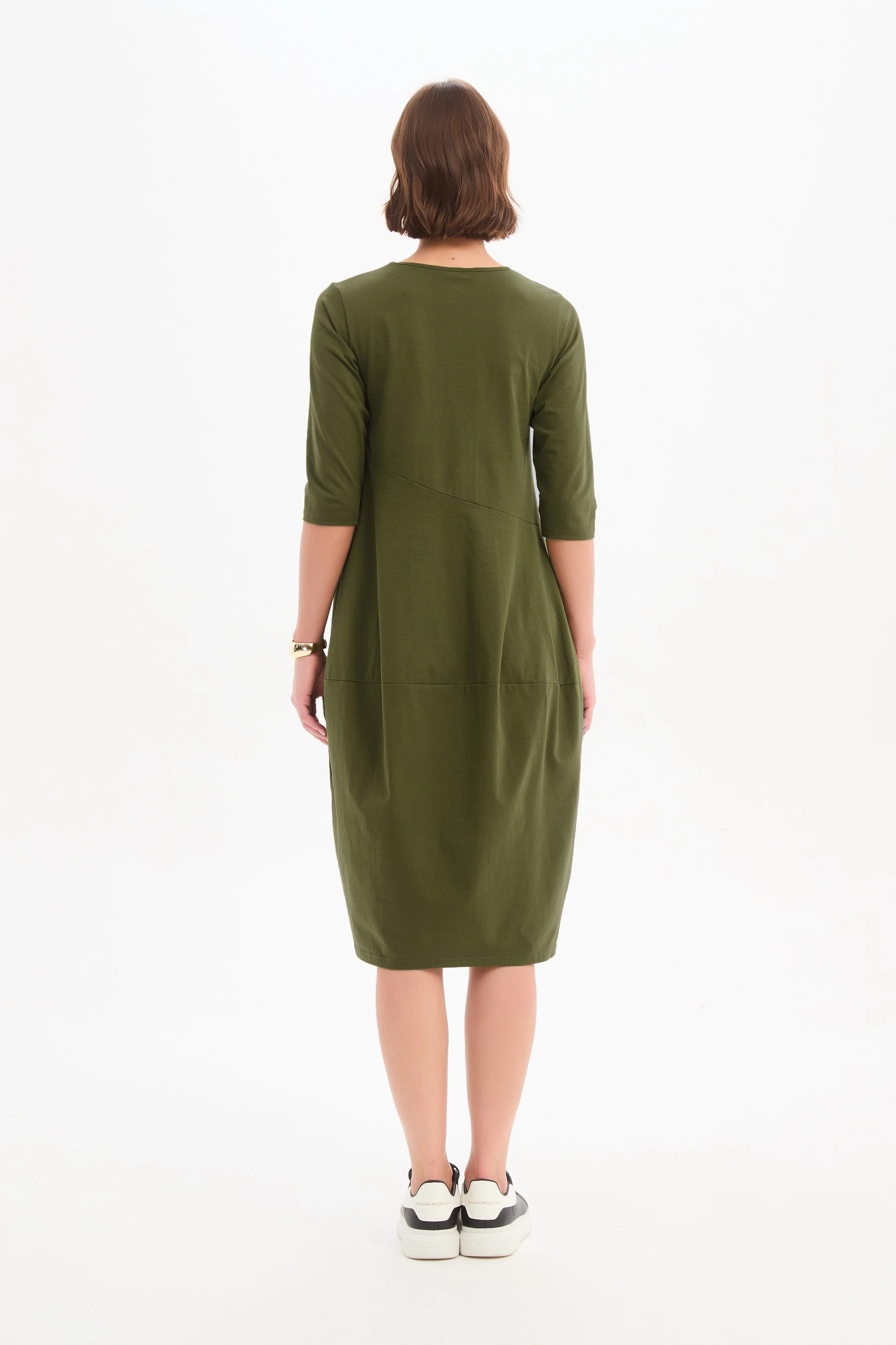 DIAGONAL SEAM WINTER DRESS - Image 22
