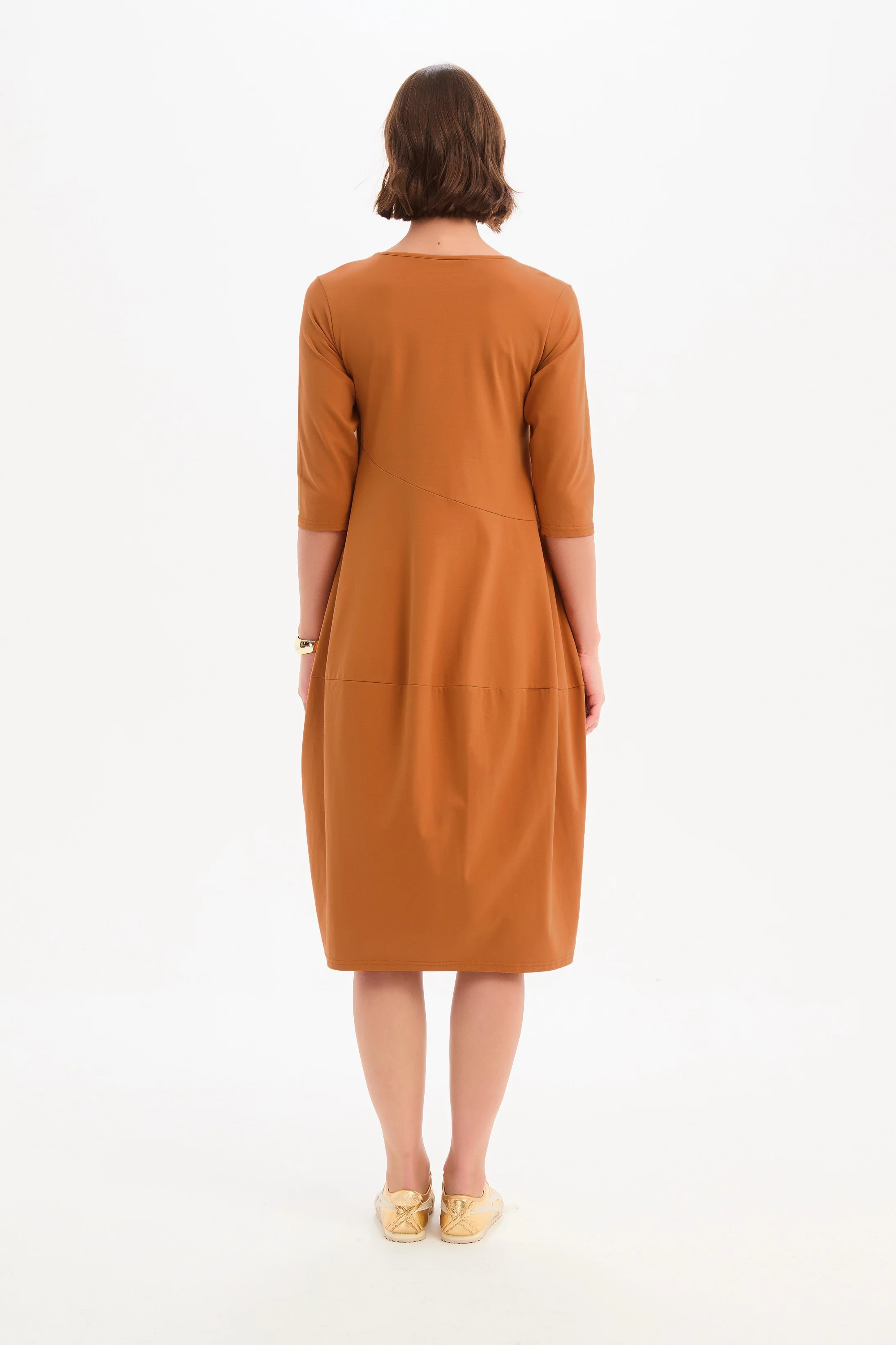 DIAGONAL SEAM WINTER DRESS - Image 27