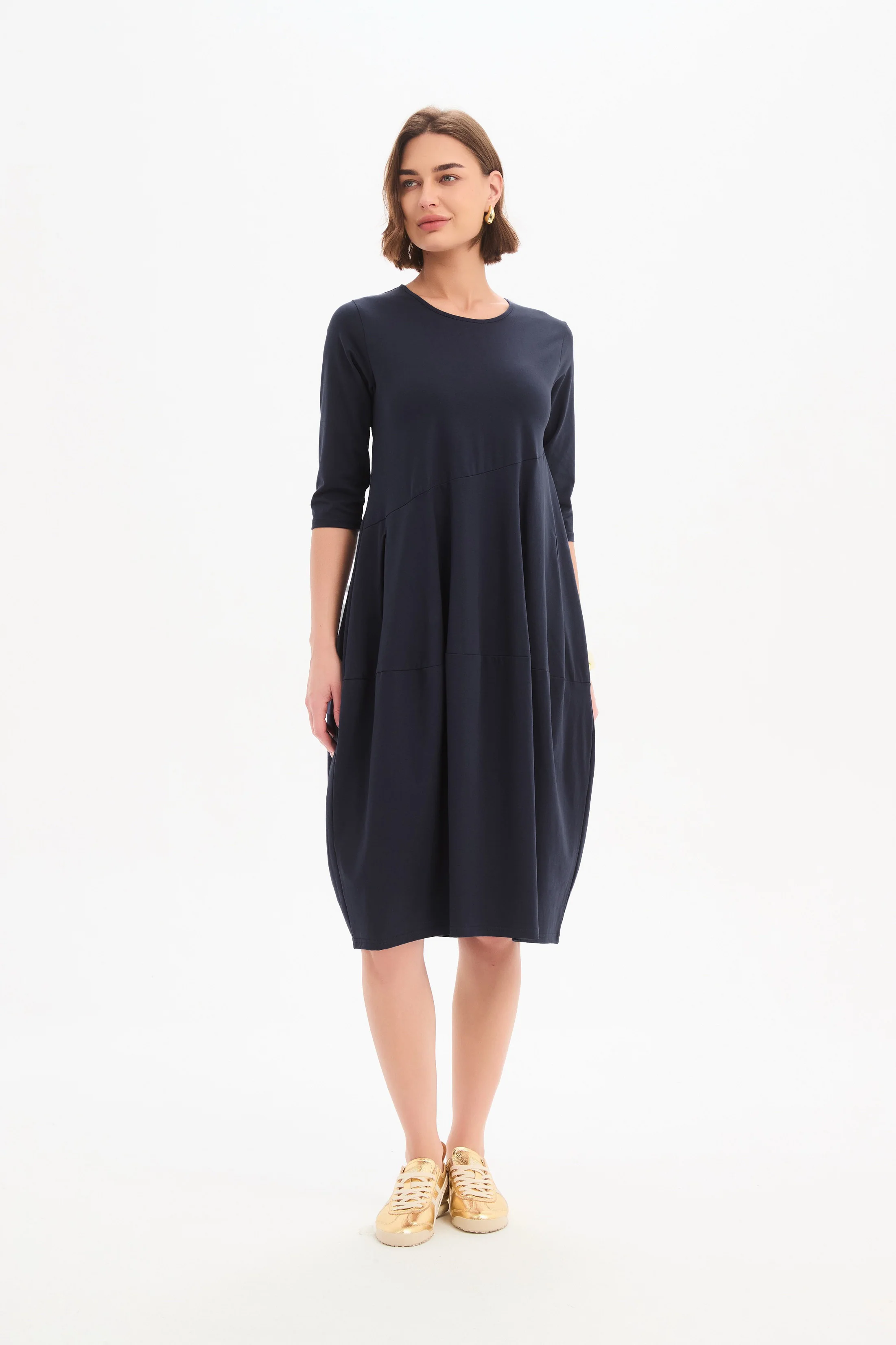 DIAGONAL SEAM WINTER DRESS - Image 3