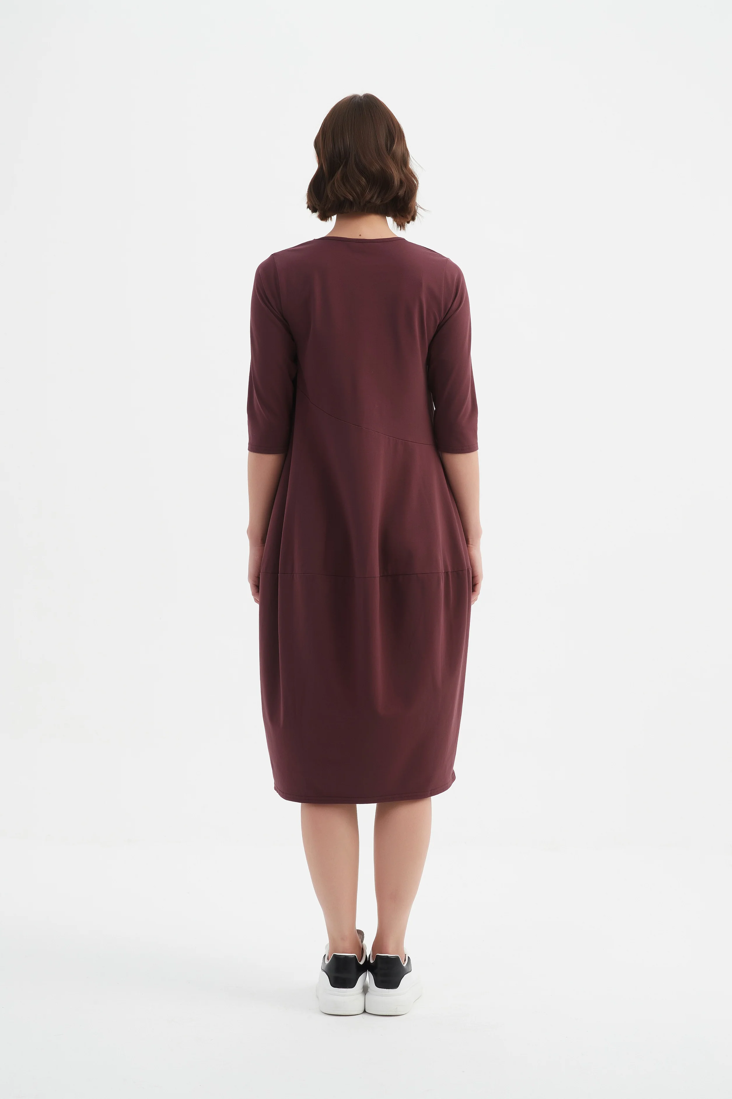DIAGONAL SEAM WINTER DRESS - Image 32