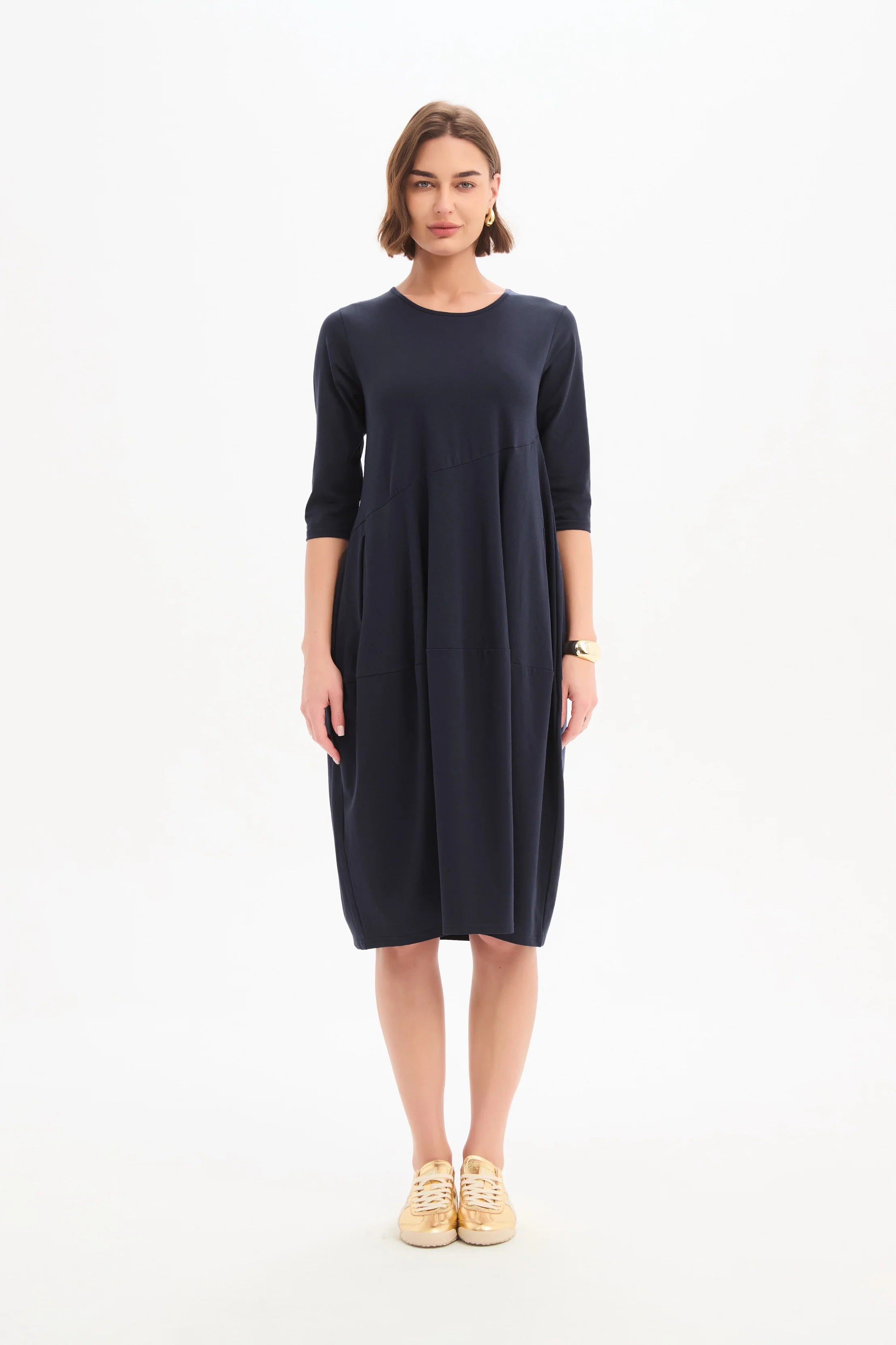 DIAGONAL SEAM WINTER DRESS - Image 6