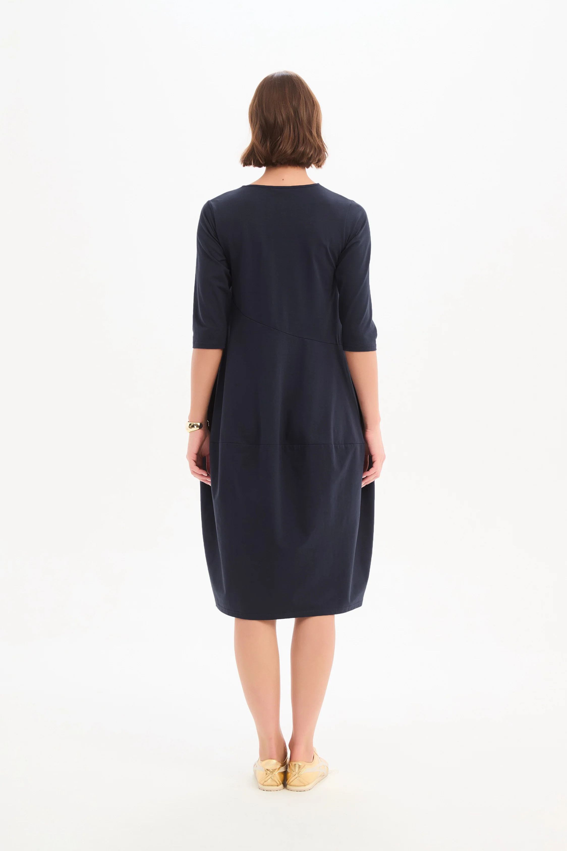 DIAGONAL SEAM WINTER DRESS - Image 7