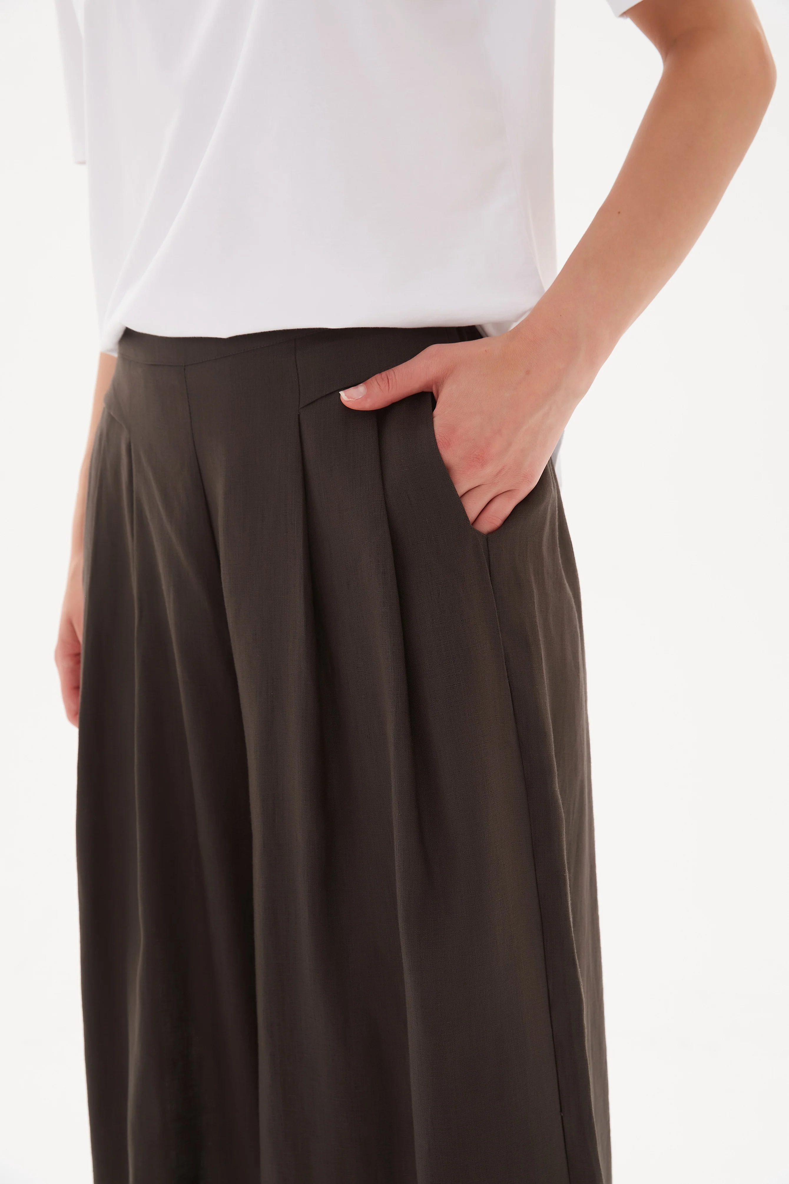 ELASTIC BACK PALAZZO PANT - Image 12
