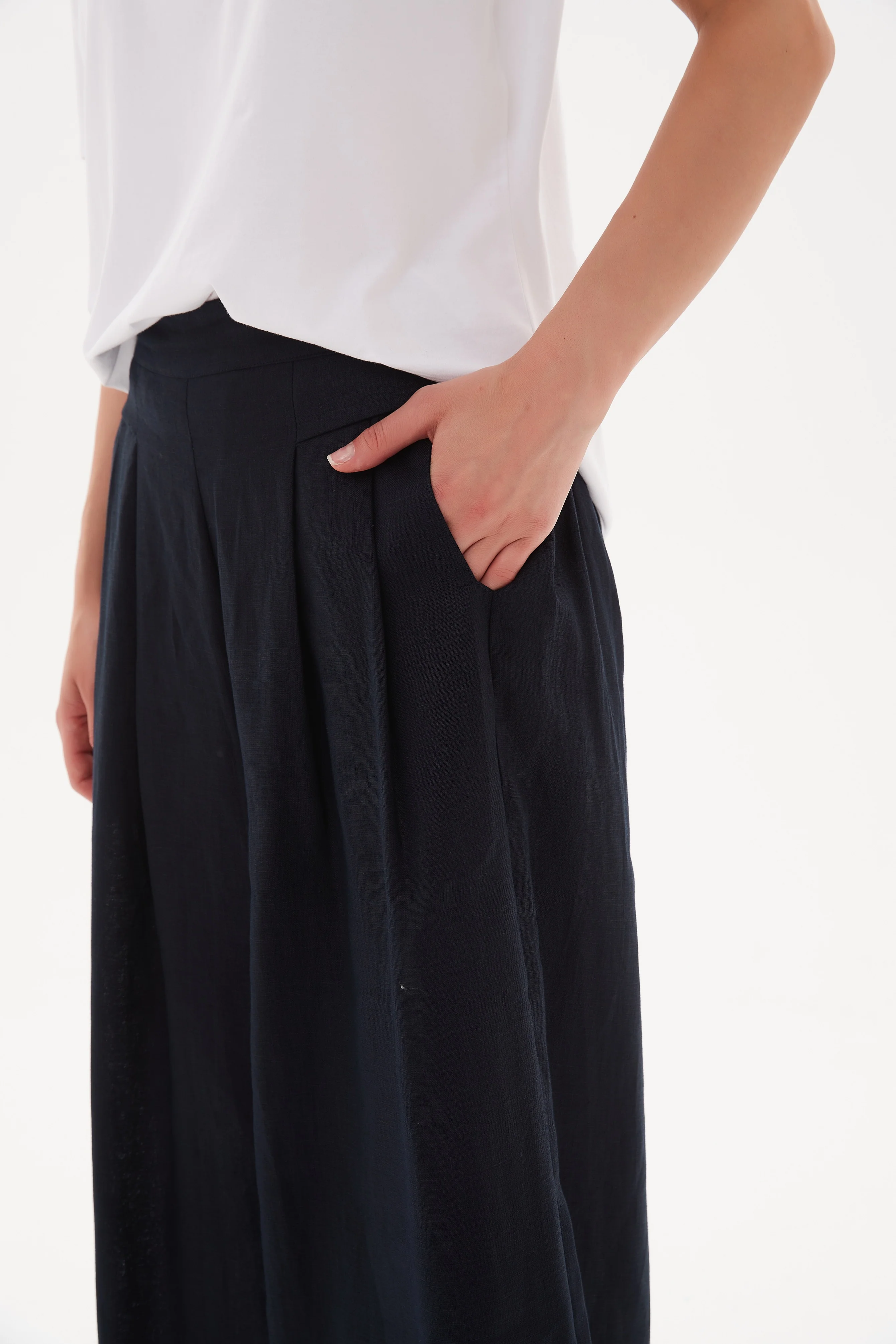 ELASTIC BACK PALAZZO PANT - Image 23